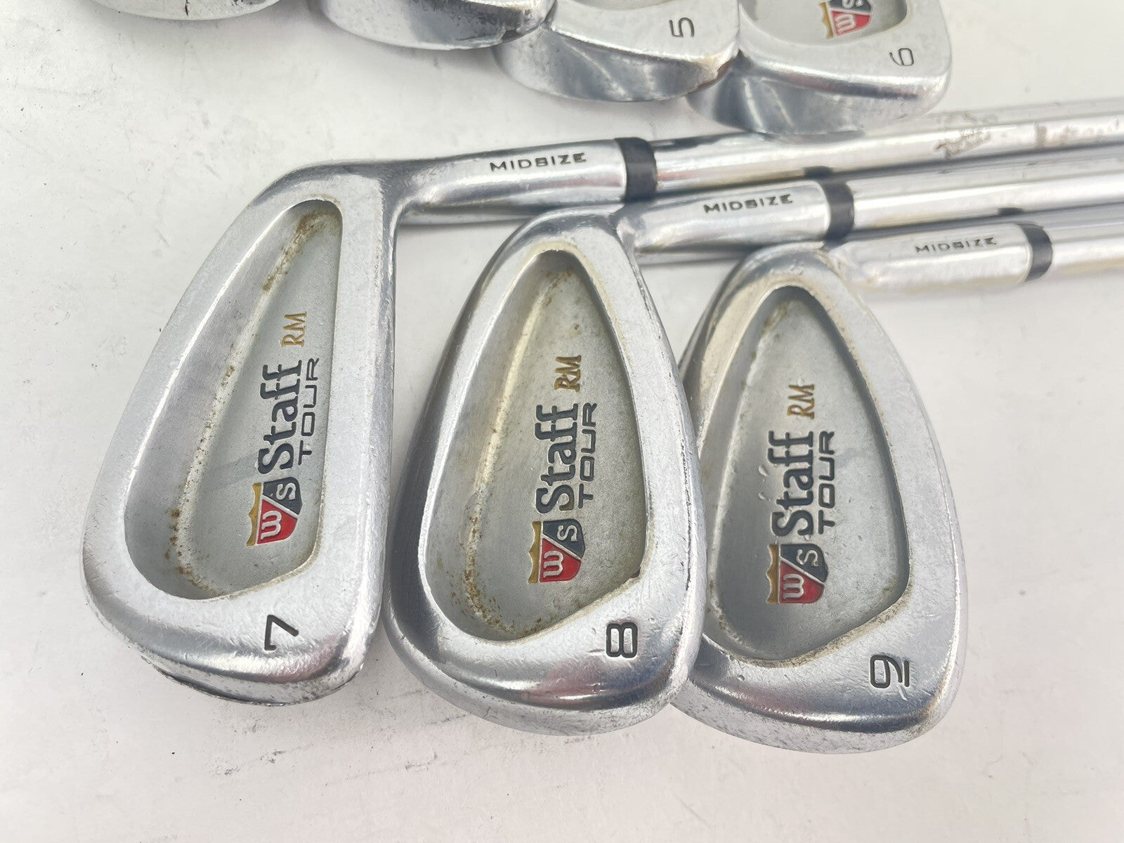 Wilson Staff Midsize Iron Set 3-9 RM Tour Regular Steel /Right /New Grips/177474