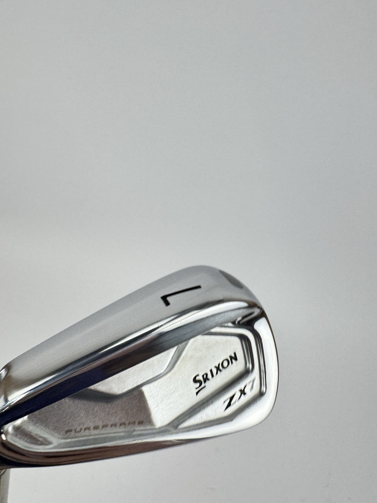 Srixon ZX7 7 Iron Left Handed Zelos7 Regular Steel -1/2” /Demo /333759