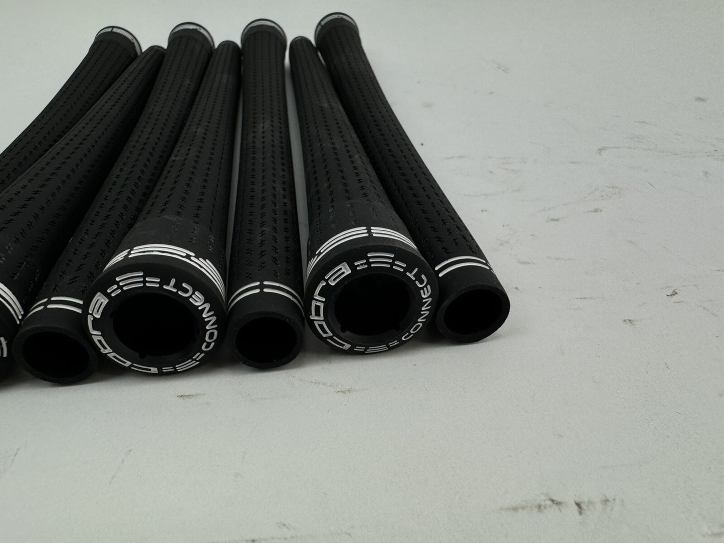 Lamkin Golf Grips (7) Across Connect Compatible/Black/New /212275