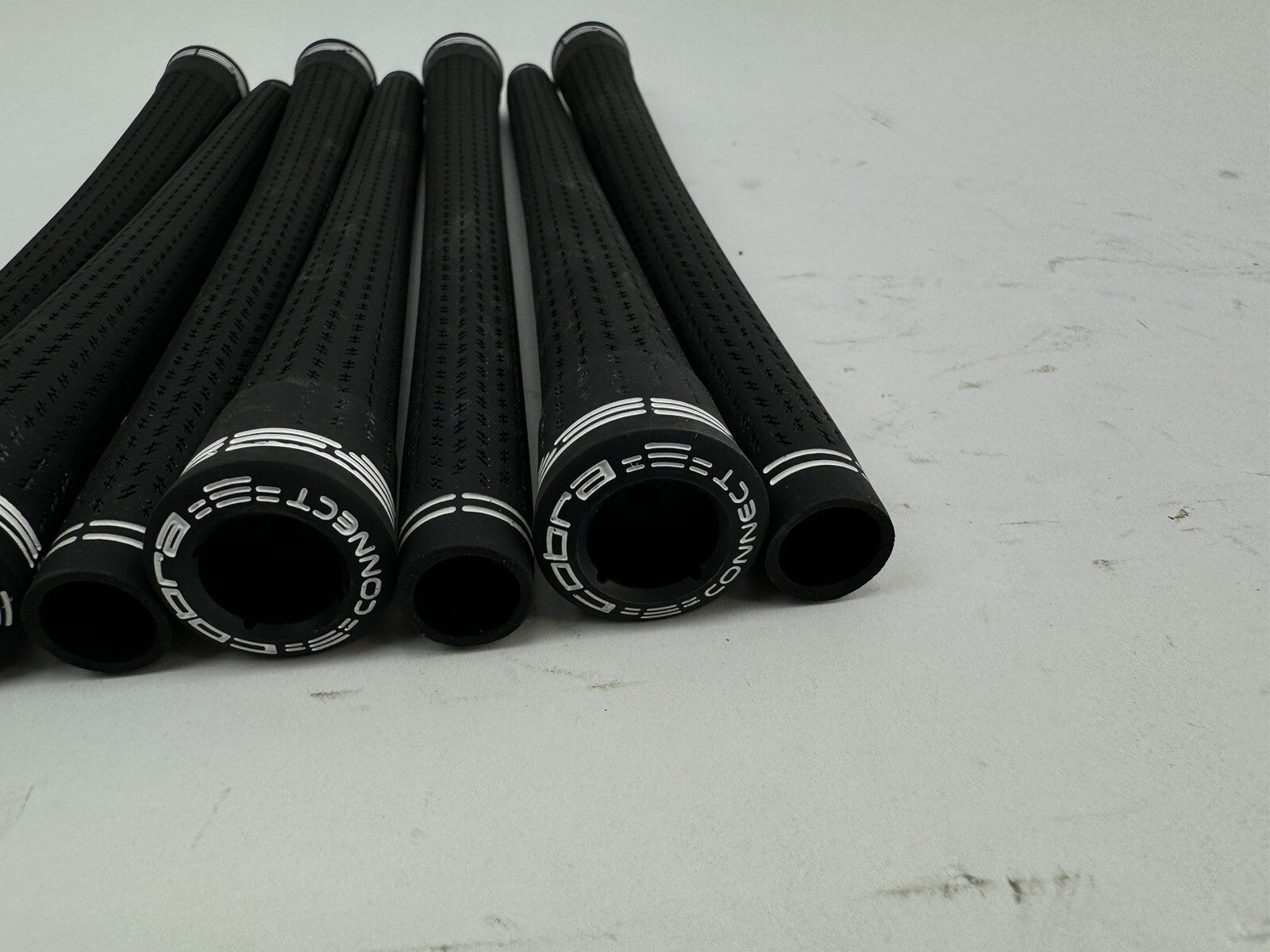 Lamkin Golf Grips (7) Across Connect Compatible/Black/New /212275
