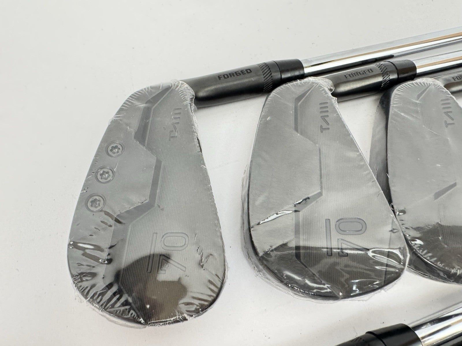 Sub 70 TAII Irons 5-PW Forged Blackout Mid 115 S300 Stiff Flex Steel /New /351593