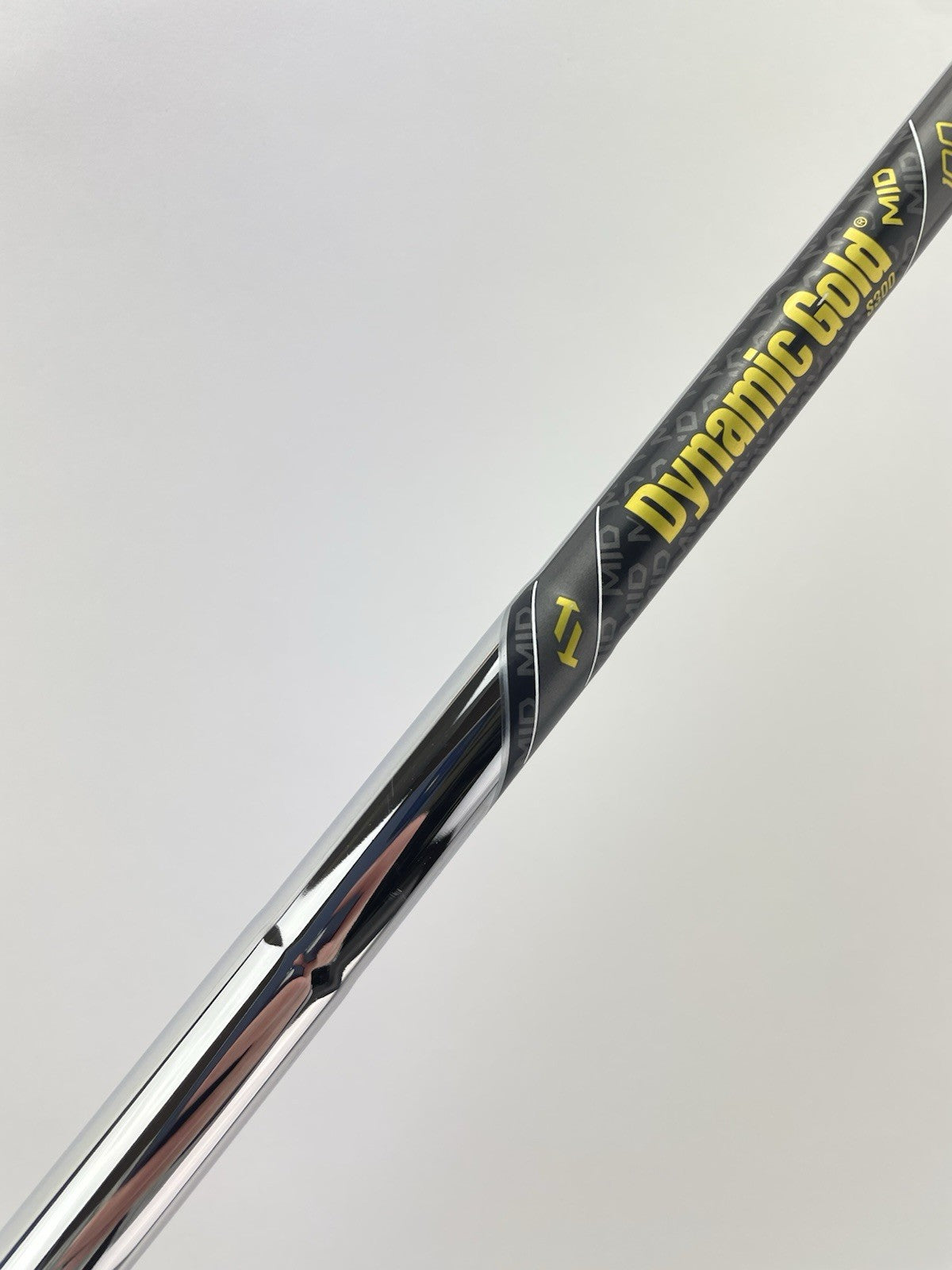 Dynamic Gold Mid 100 Iron Shaft Stiff Flex Steel 35.5” /0.355 Tapered /300211