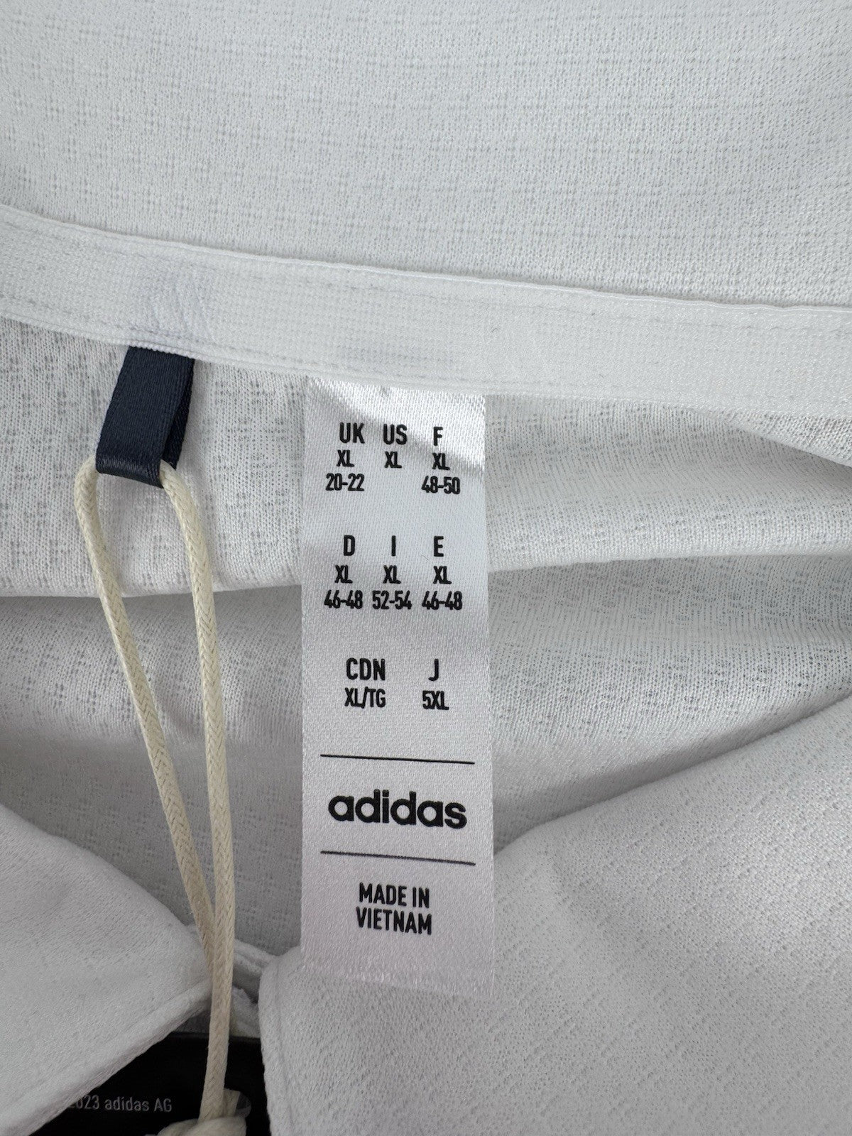 adidas Women’s Ultimate365 HEAT.RDY White Golf Polo Shirt Size XL/ 318027
