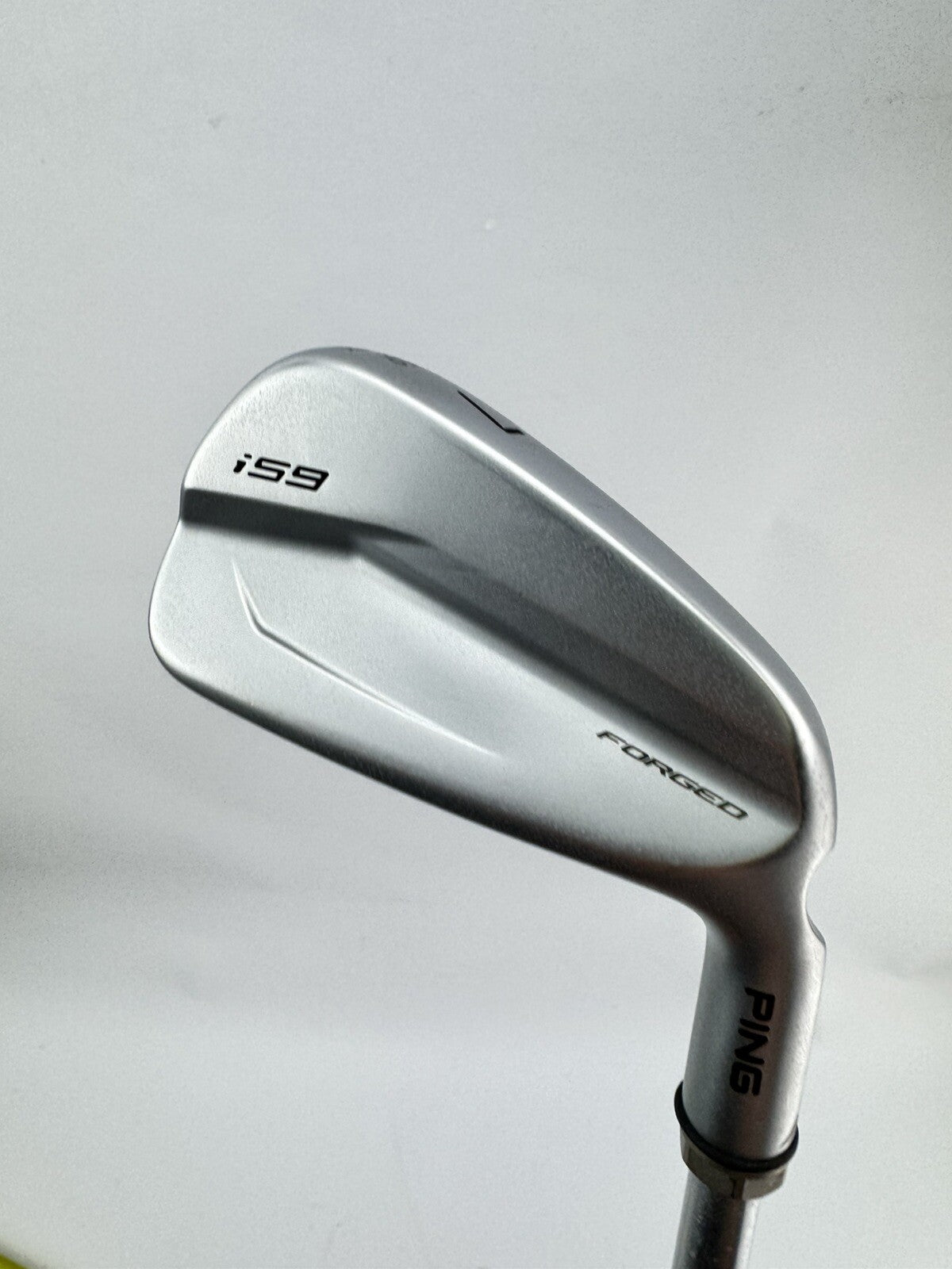 Ping i59 7 Iron Forged Black Dot Project X LS 6.0 Stiff Steel /Demo /227491