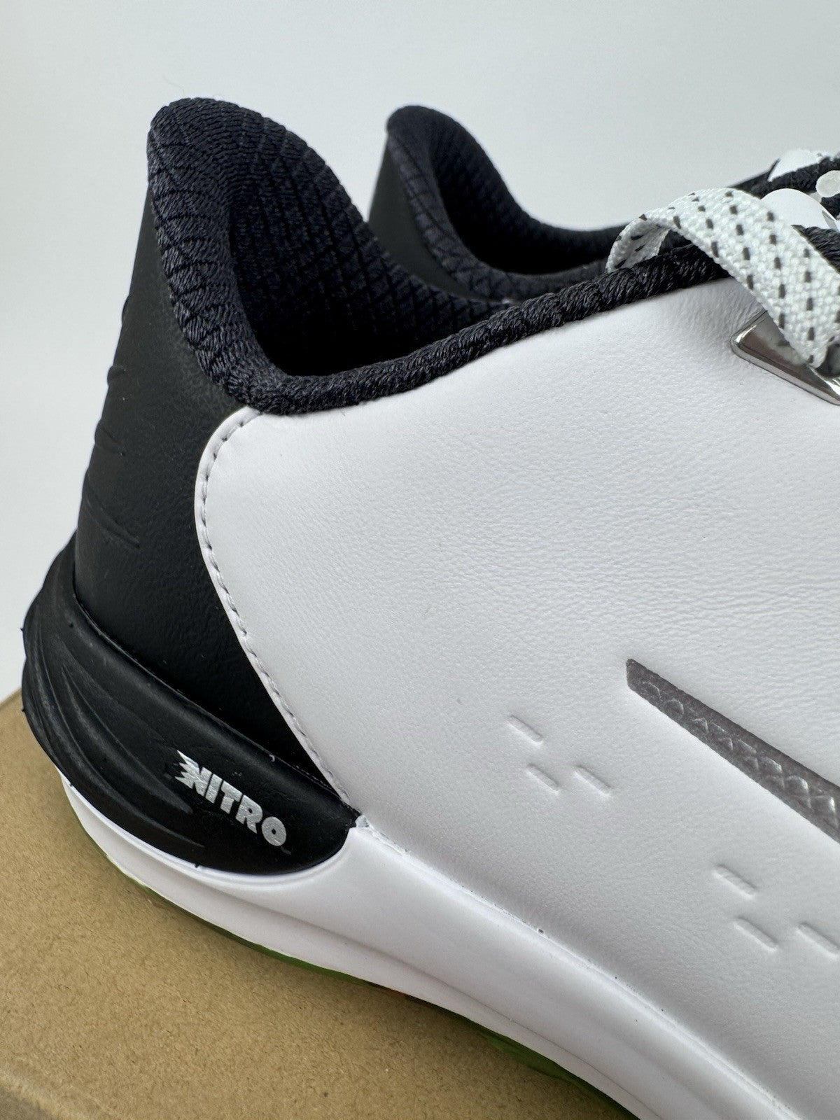 Puma Phantomcat Nitro Men's Golf Shoes Size UK 9.5 White Black Fluro/319086