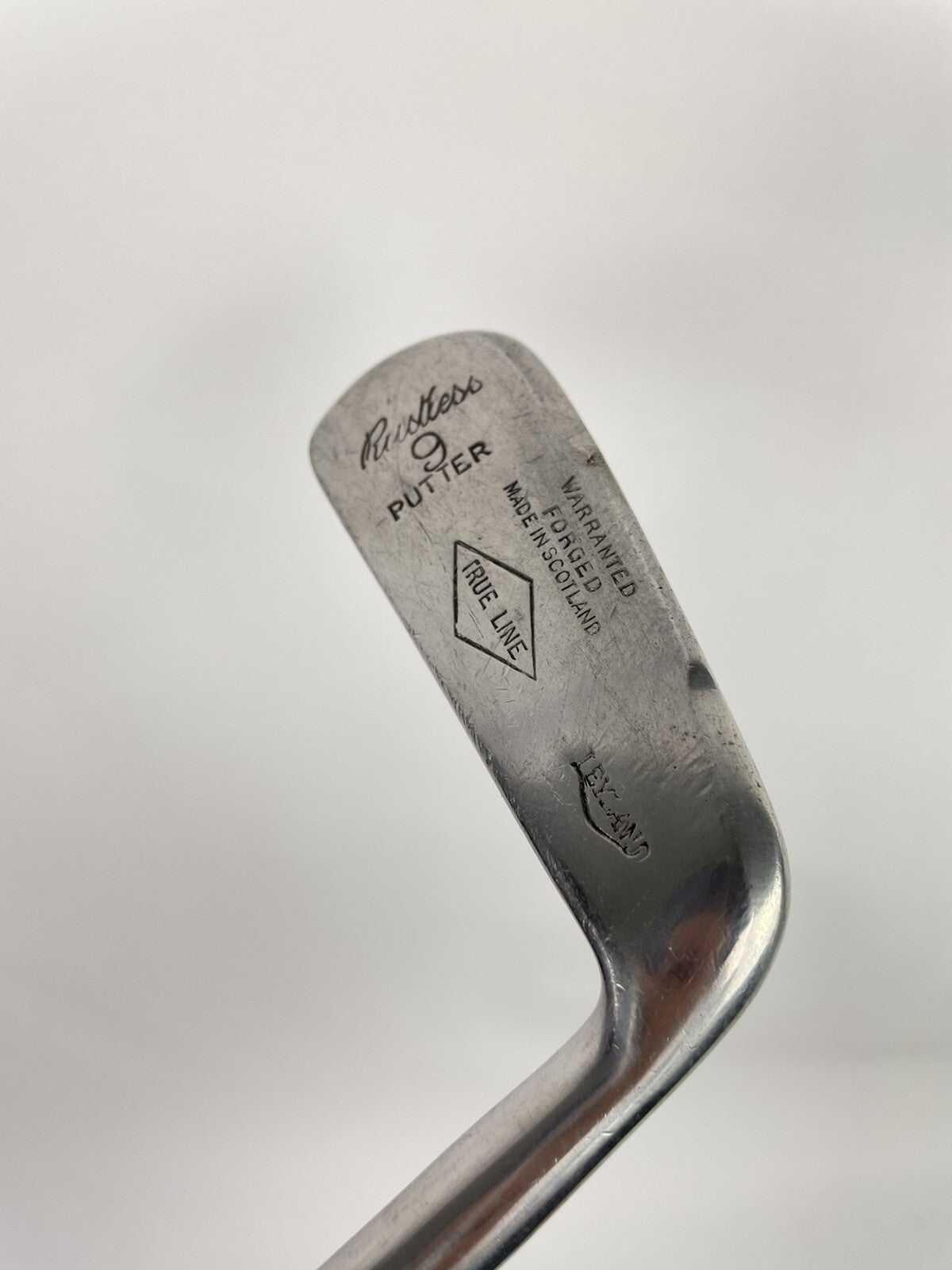 True Line Leyland Rustless Made In Scotland Putter 34” Composite Shaft/Winn Grip3