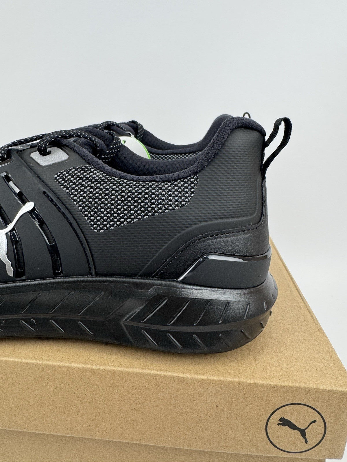 Puma Ignite Elevate 2 Tour Men's Golf Shoes Size UK 10.5 Black Waterproof/323031