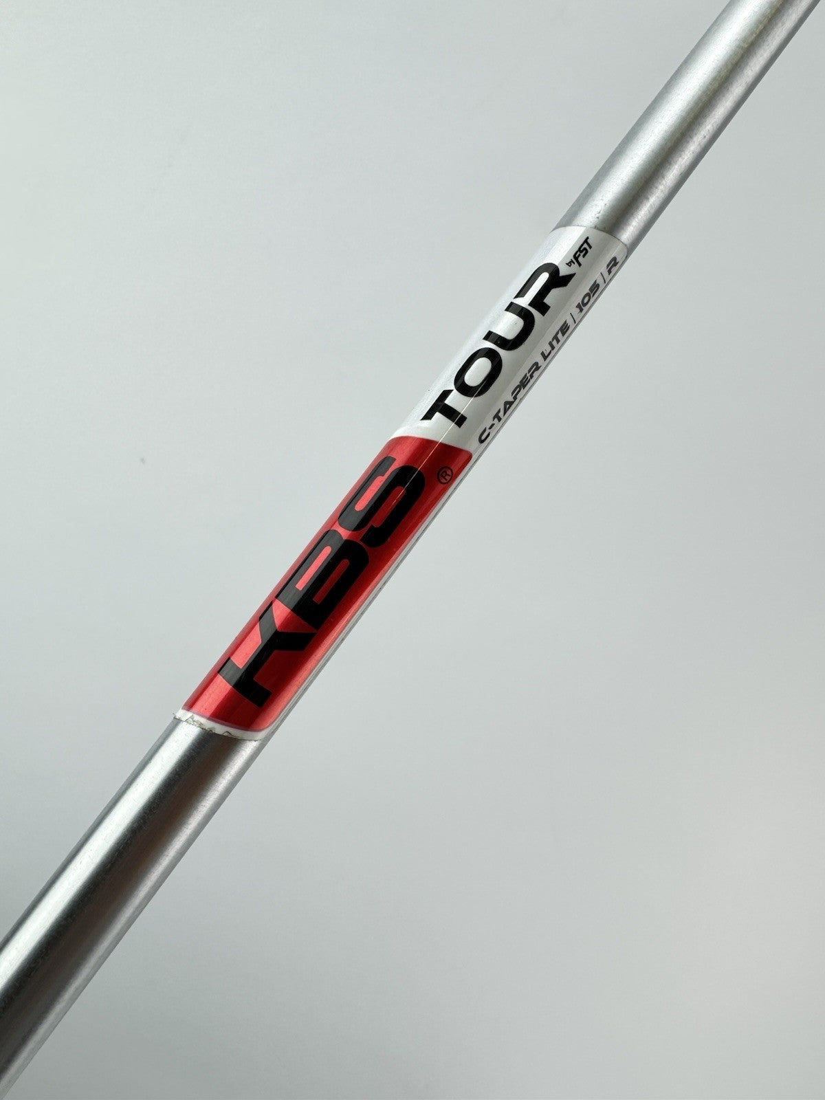 KBS Tour C-Taper Lite Iron Shaft 105 Regular Flex Steel 35.5/0.355 Tapered/291700