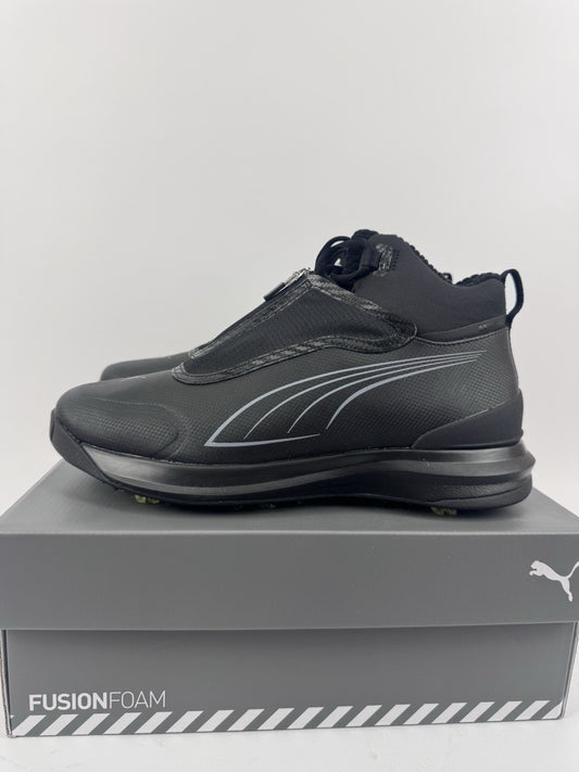 Puma DRYLBL Boot Mens Golf Shoes Size UK 7.5 Black Dark Grey Waterproof/320740