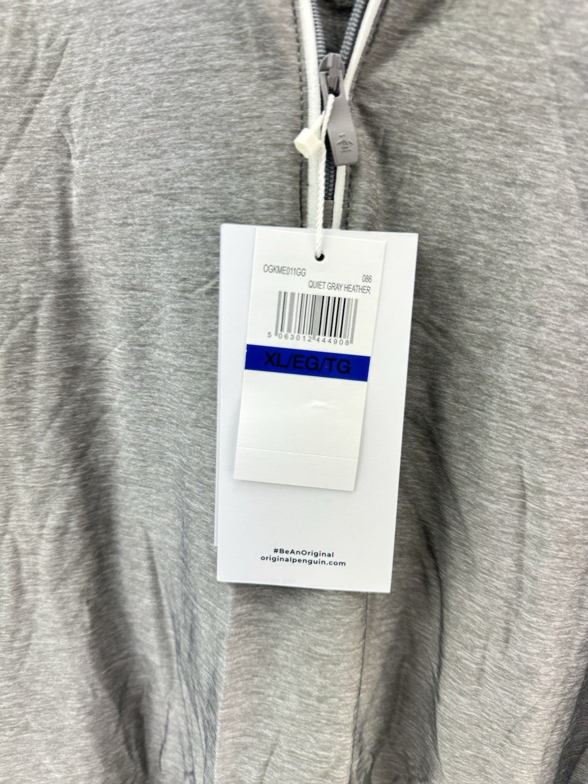 Original Penguin Golf Performance 1/4 Zip Earl Pullover Lightweight UK XL /286576