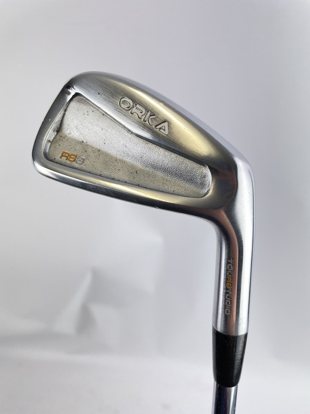 Orka Golf RS3 6 Iron S400 Stiff Flex Steel /Right Handed /New Grip /54330