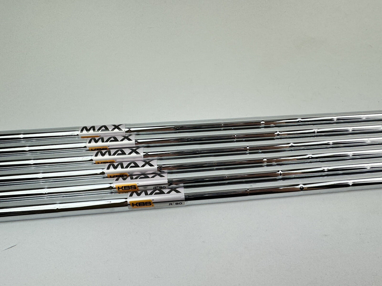 Kbs Max Iron Shaft Set (6) 80 Regular Flex Steel /0.370 Parallel /130020