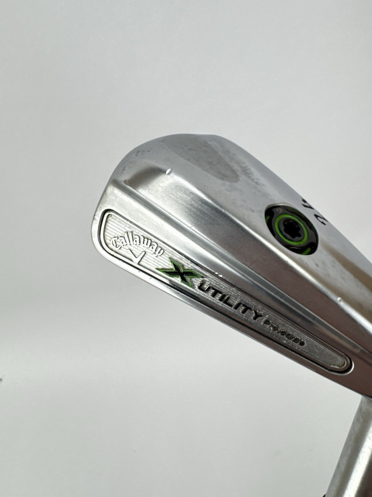 Callaway X Utility Iron 24* Prototype S300 Stiff Flex Steel +1” /Right /343153