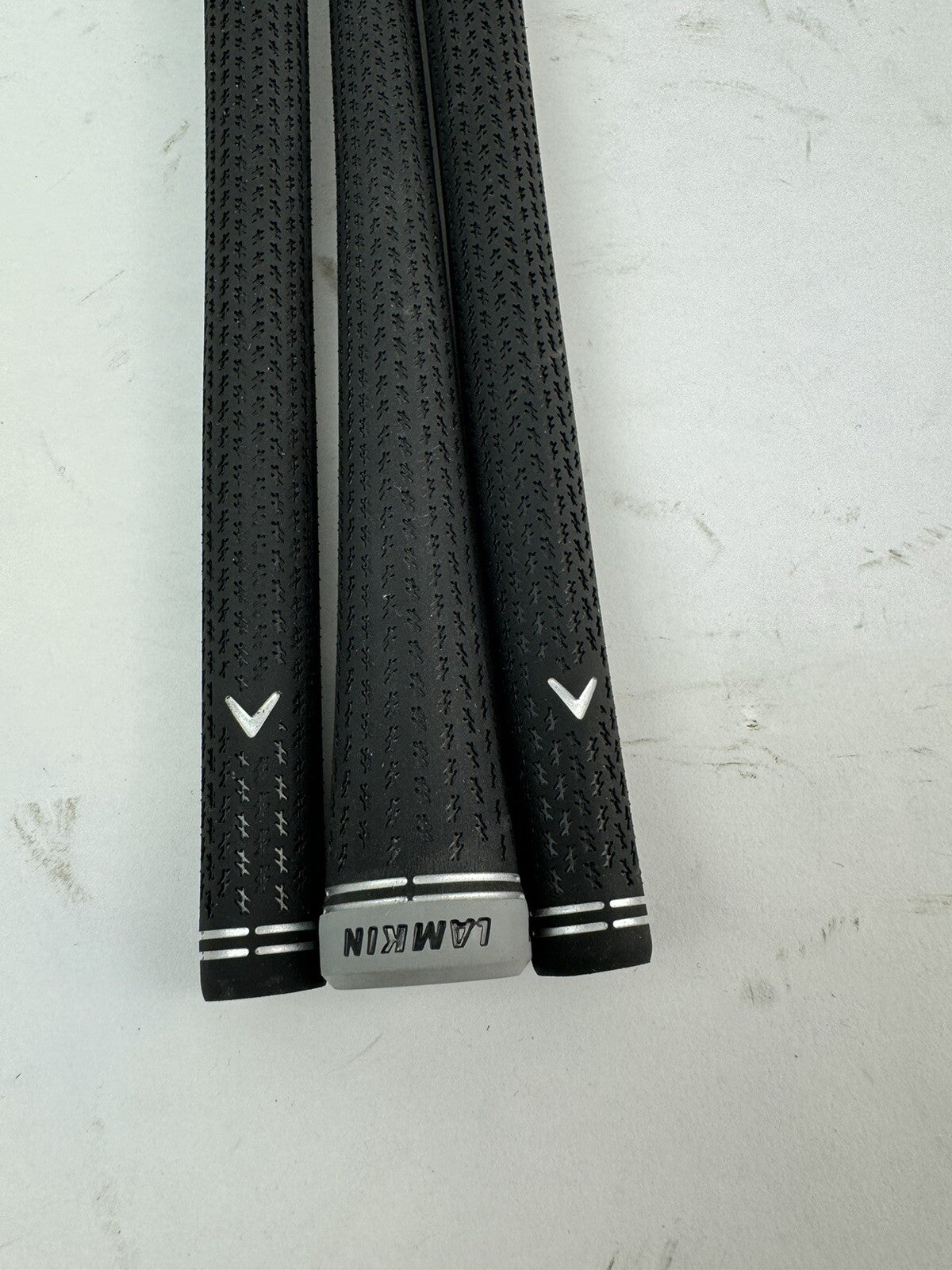 Lamkin Crossline Callaway Golf Grips (3) Grey/Black /Pulled /345031