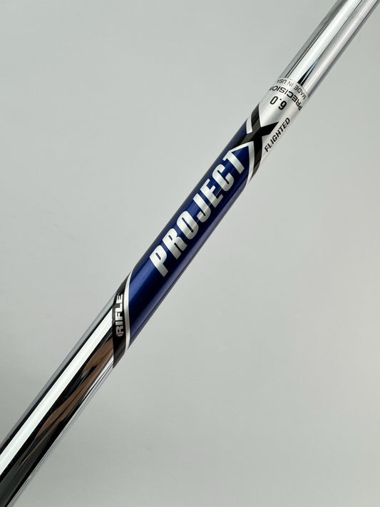 Project X Iron Shaft 6.0 Stiff Flex Steel Flighted 37.5” /New /309070