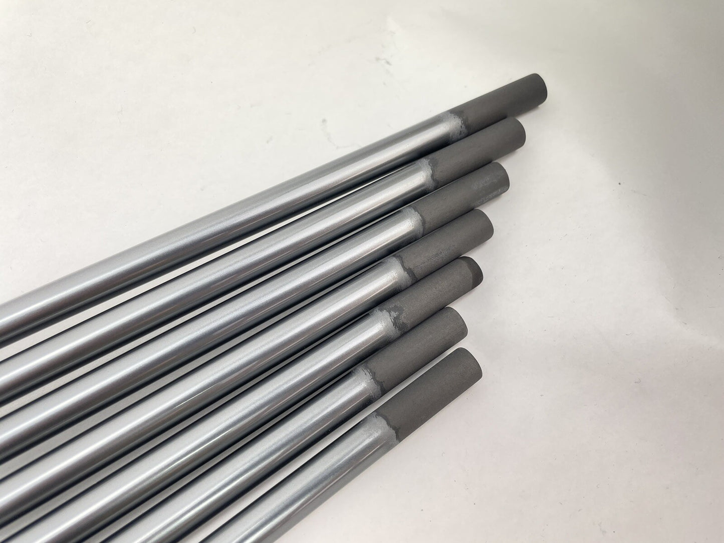 Matrix Senior Iron Shaft Set (7) 4-PW White Tie Graphite/Grips + Ferrules /325295