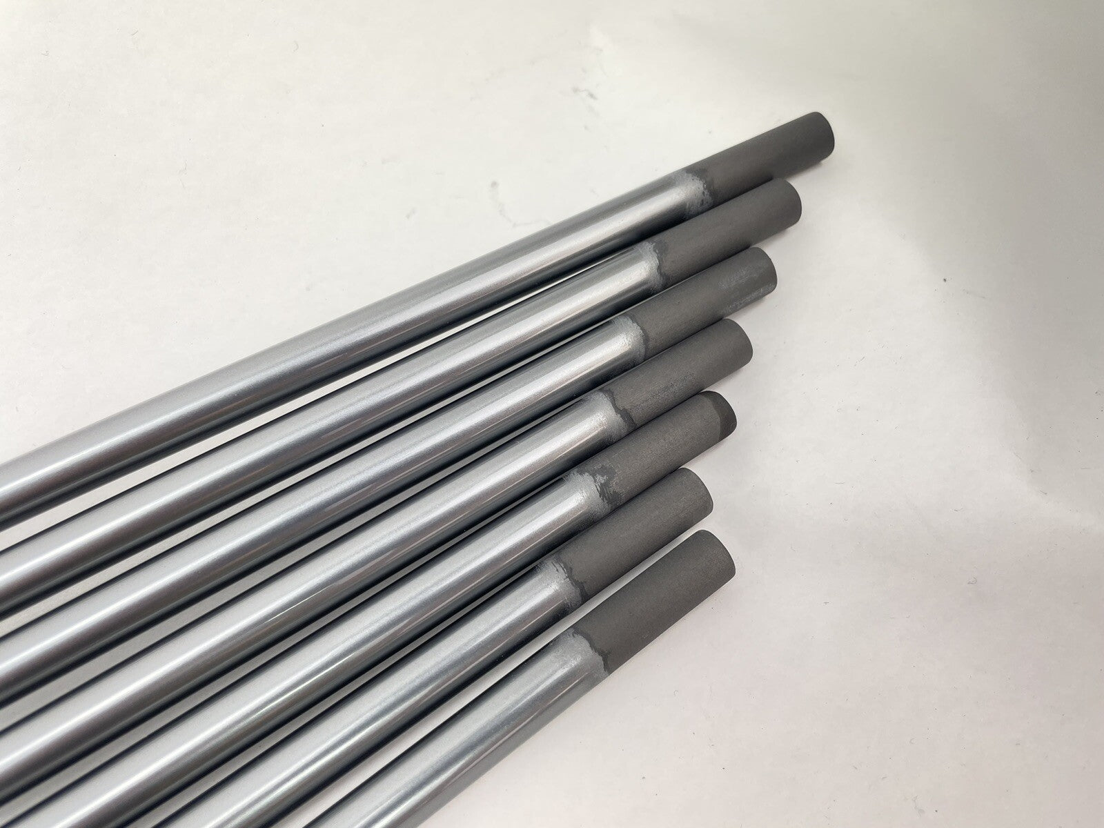 Matrix Senior Iron Shaft Set (7) 4-PW White Tie Graphite/Grips + Ferrules /325295