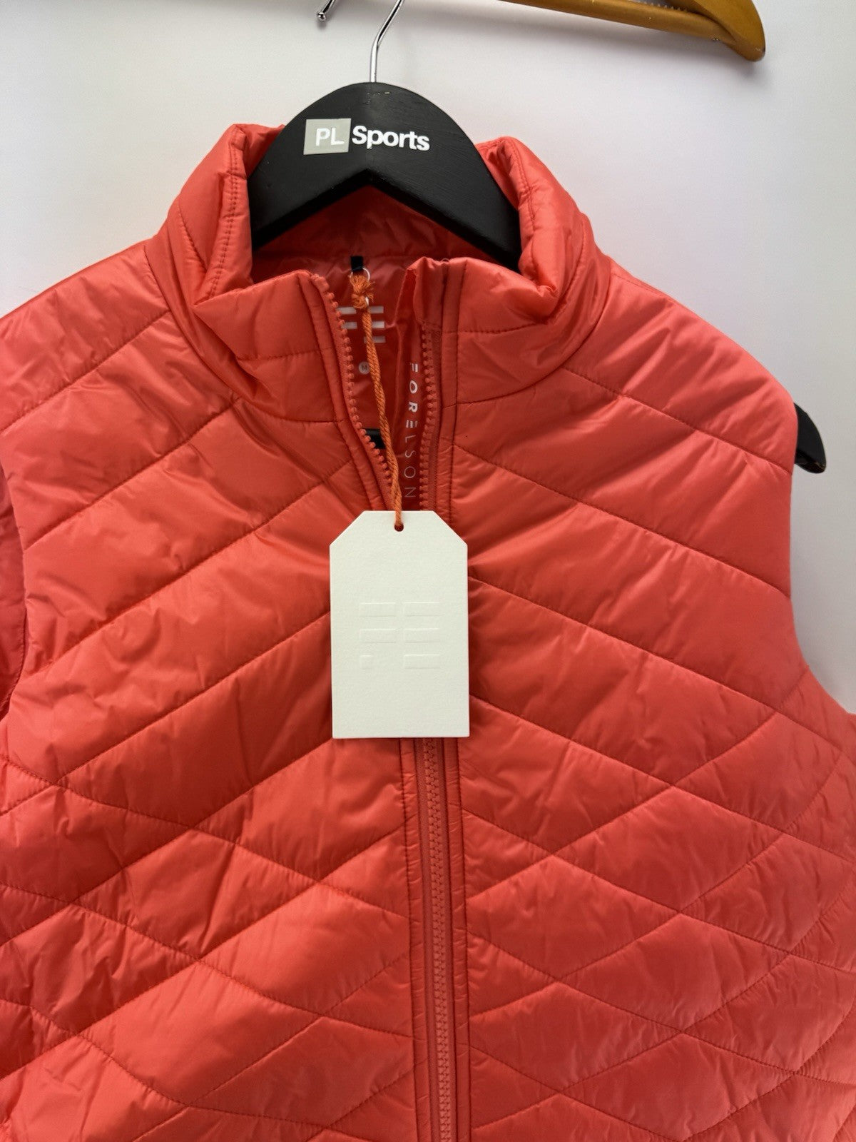 Forelson Golf Women’s Gilet Burford Coral Colour UK Medium /New /298123