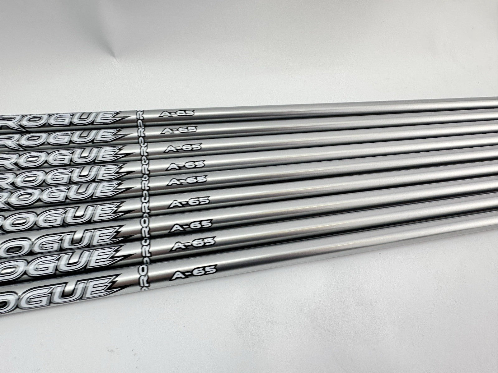 Aldila Rogue Pro Iron Shaft Set (9) 65 Senior Flex Graphite 40.25” /0.370 /New3