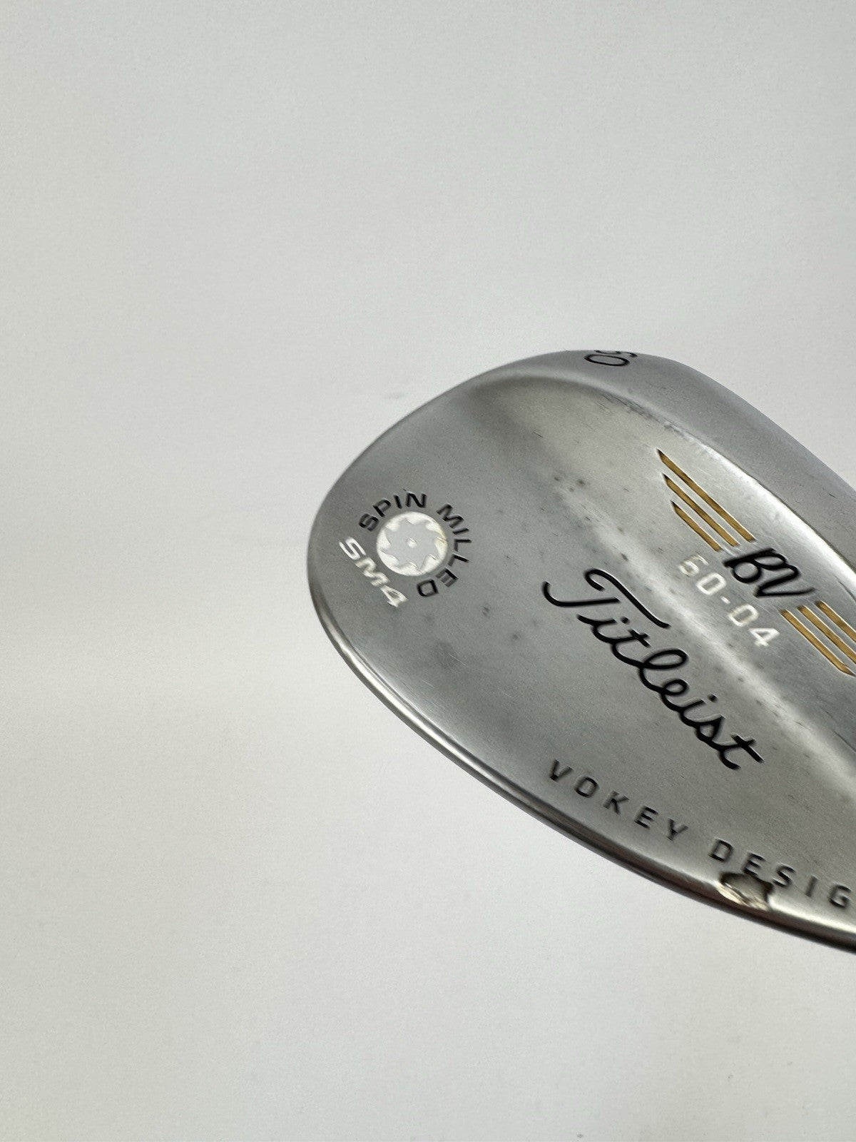 Titleist Vokey Lob Wedge 60* SM4 S300 Stiff Steel /Right Handed /New Grip /346833
