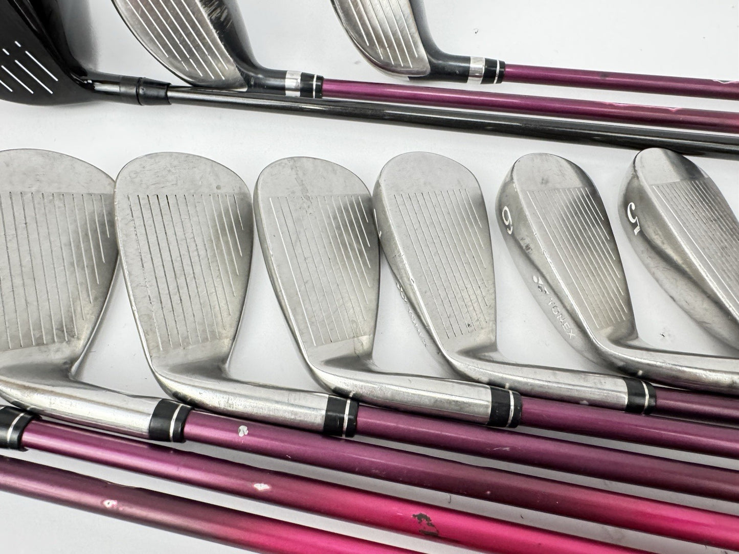 Yonex Ladies Package Set 12 Clubs /Graphite /Right /Bag /New Grips /3557111