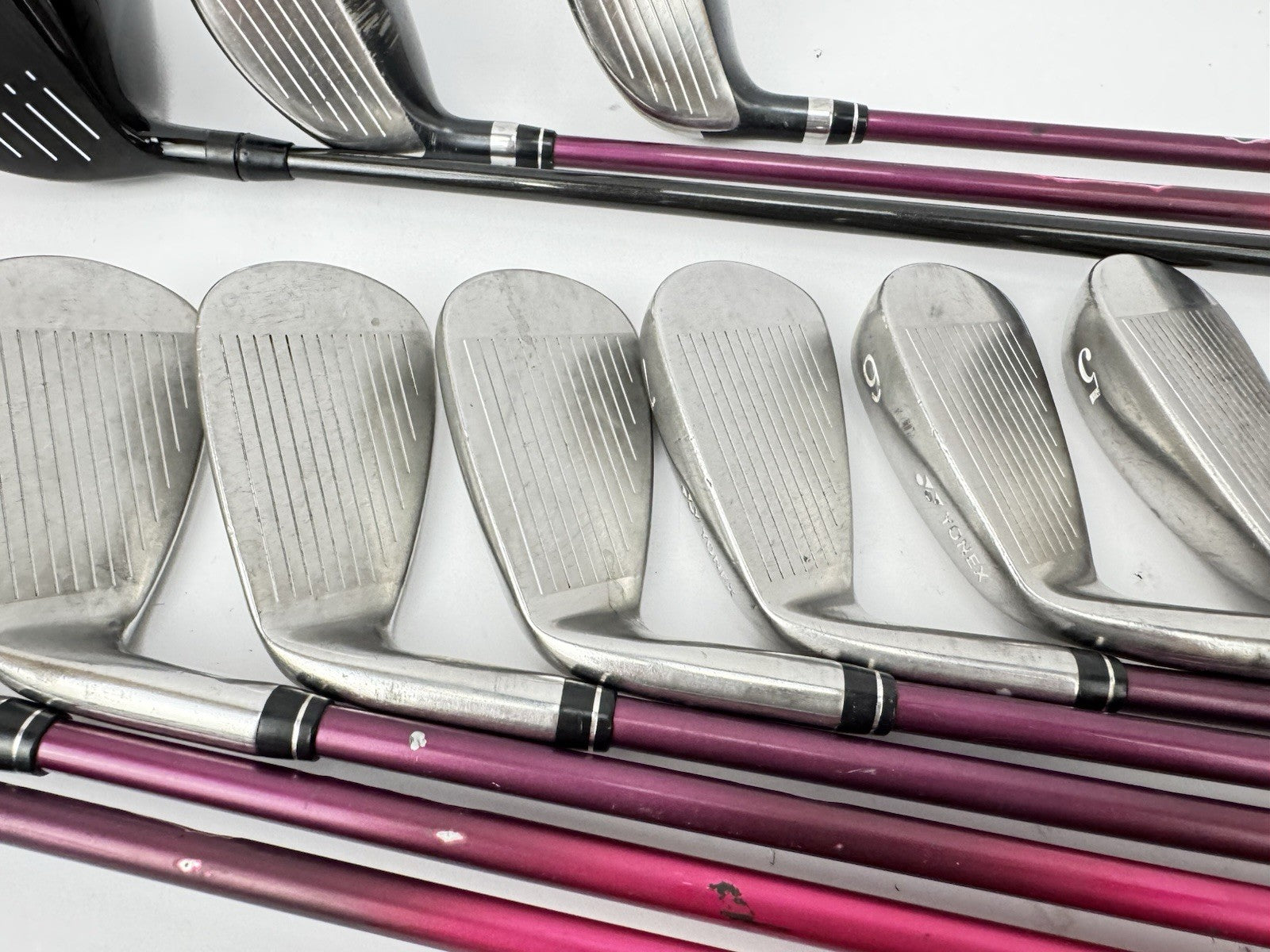 Yonex Ladies Package Set 12 Clubs /Graphite /Right /Bag /New Grips /3557111