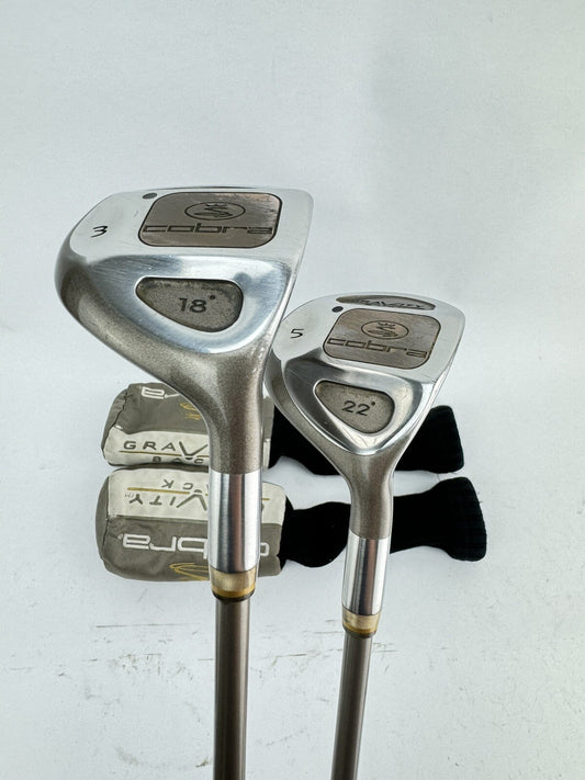 Cobra Gravity Back Ladies Fairway Wood Set 3+5 Ladies Graphite /Headcovers/169030