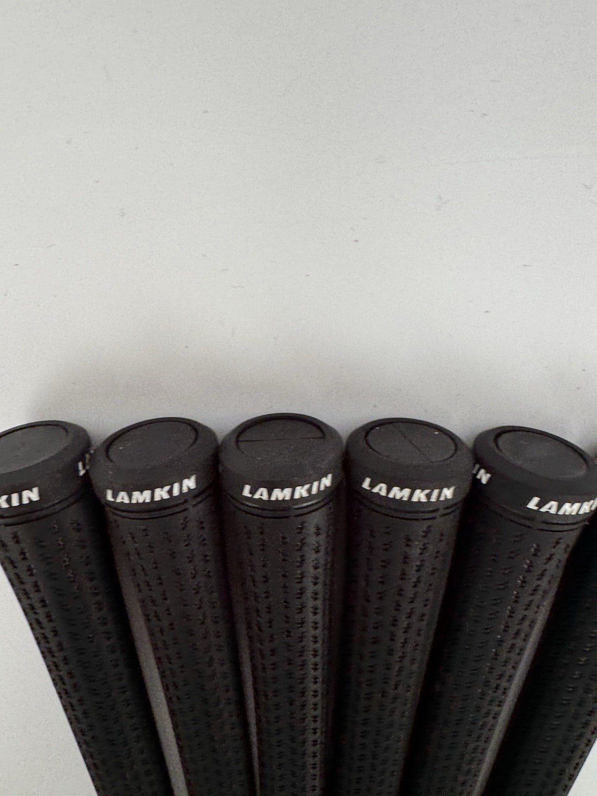 Lamkin Crossline 360 Golf Grips (6) Mens Standard /Black/White /Pulled /313647