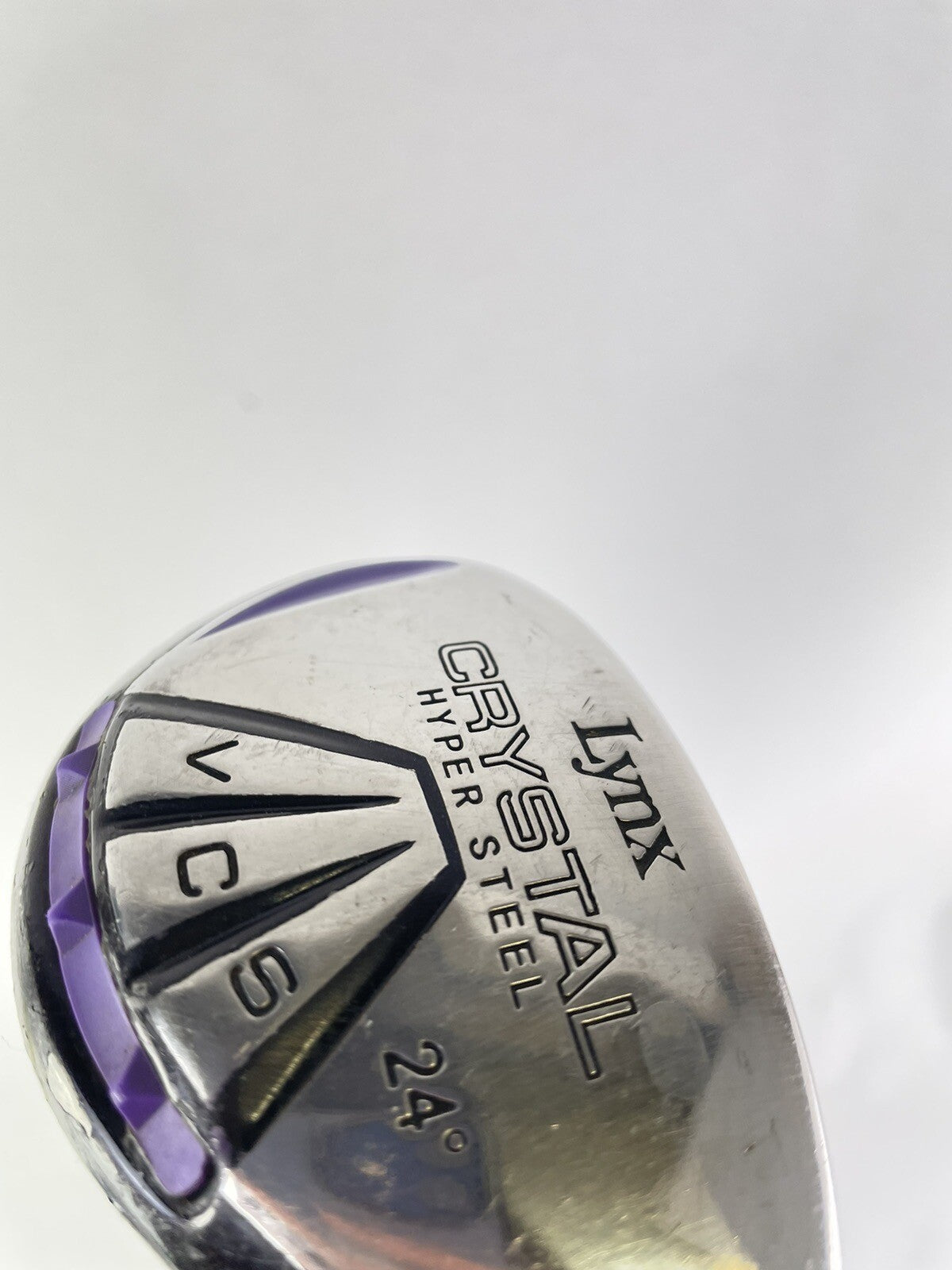 Lynx Ladies 4 Hybrid 24* Crystal Ladies Graphite /Right Handed /Golf Pride/143132