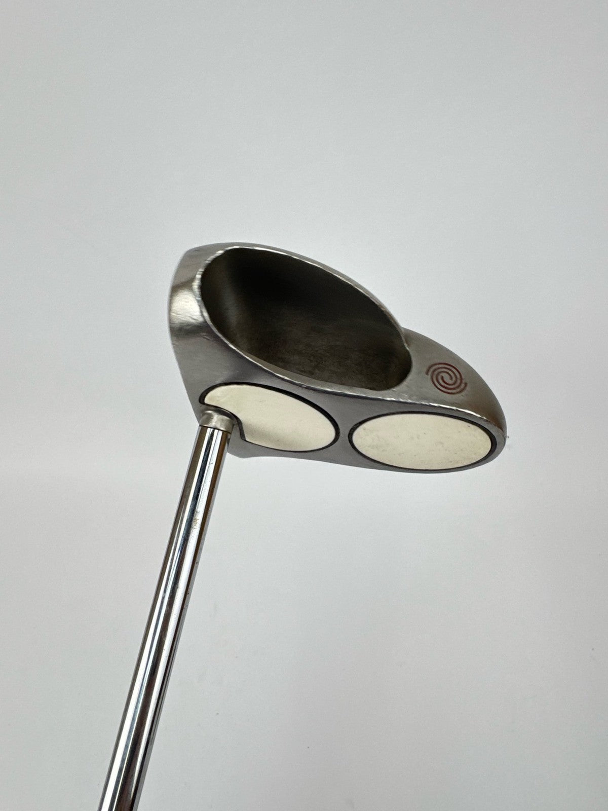 Odyssey 2 Ball Putter White Hot CS 34 Inch Steel Right Handed Mallet Used/366649