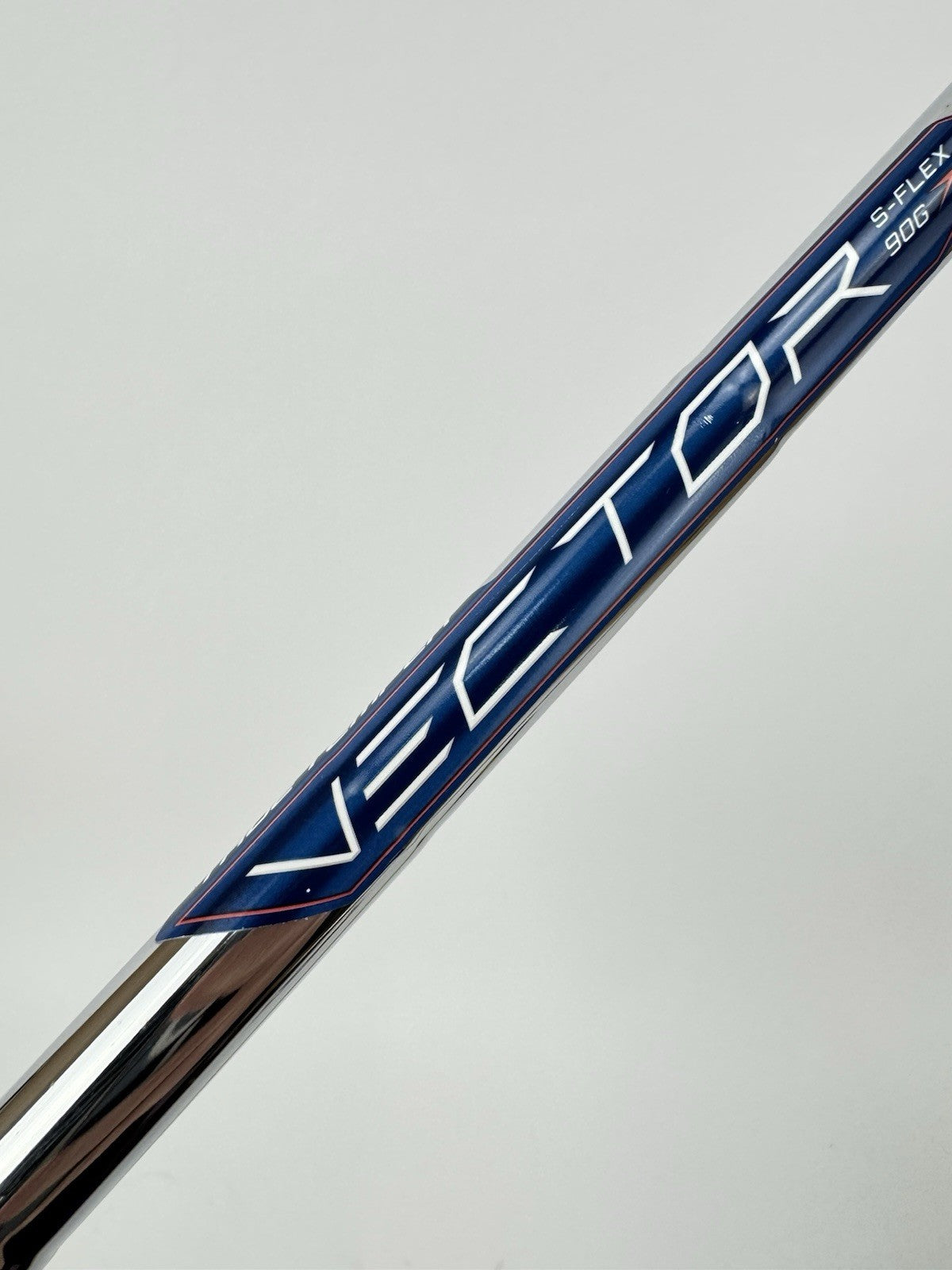 True Temper Vector Iron Shaft 90G Stiff Flex Steel 35” /0.370 Parallel /336461