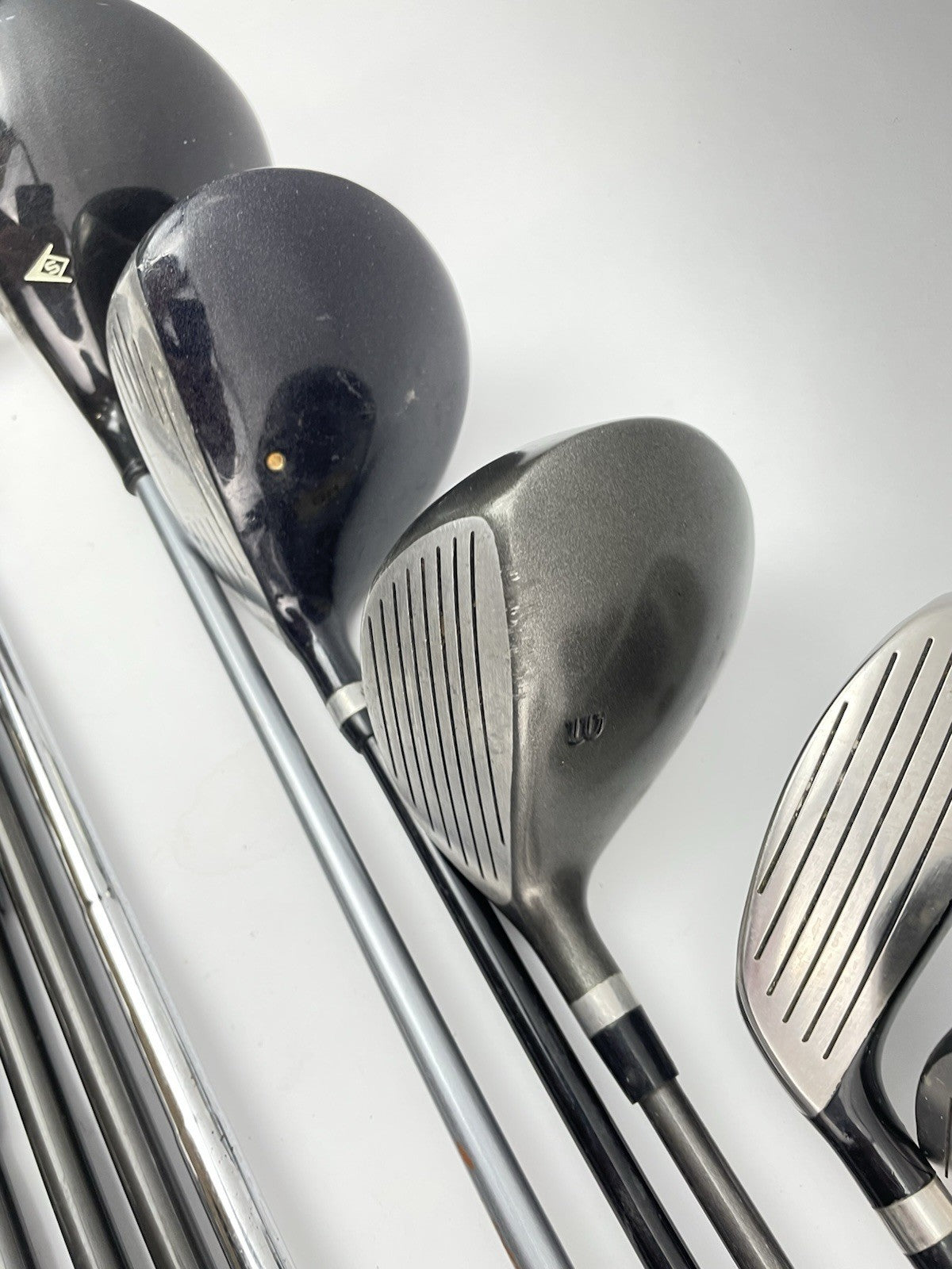 Mens Golf Package Set 12 Clubs Regular Flex Graphite /Right /New Grips /271522
