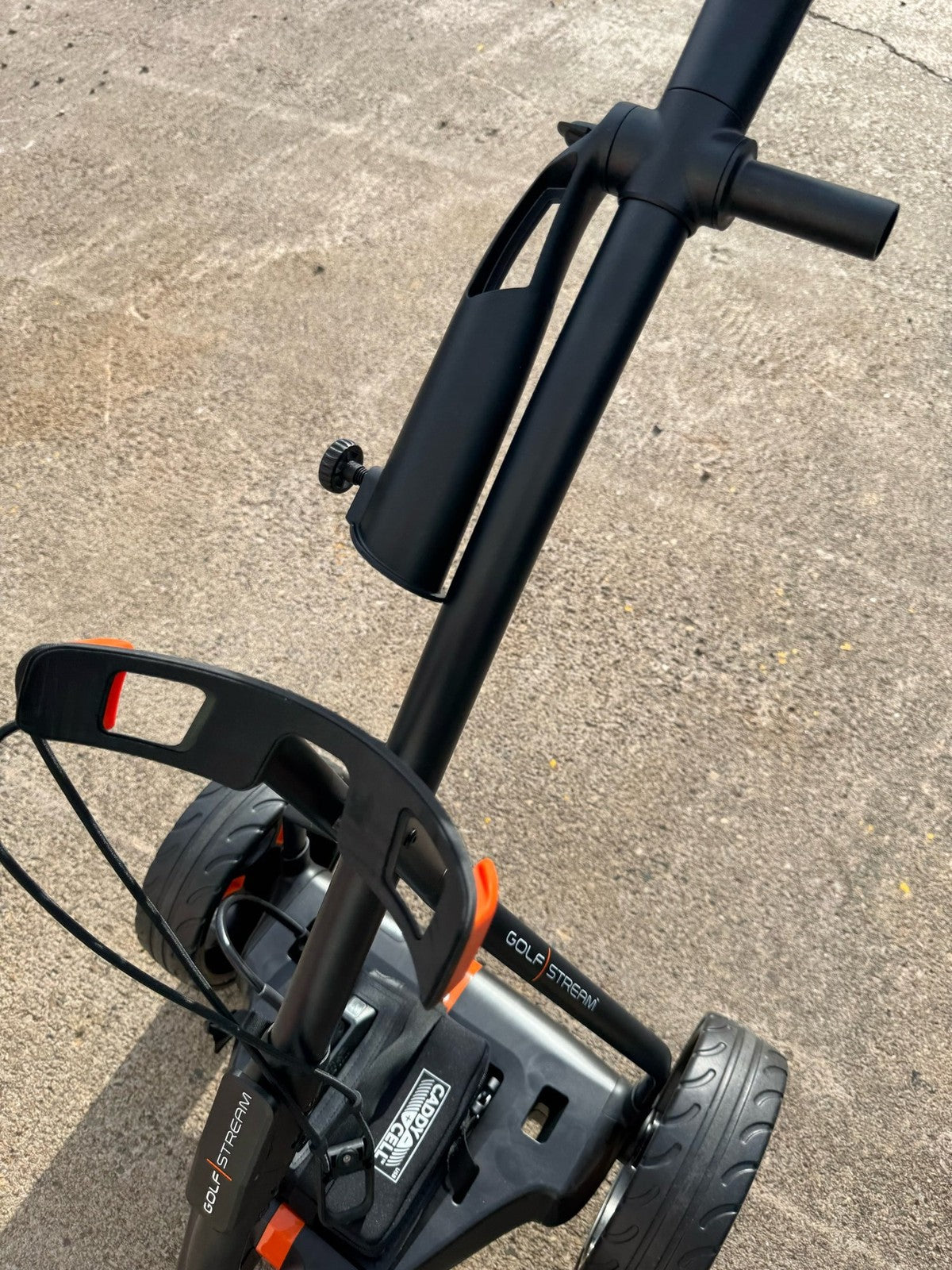 Golf Stream GX7 Electric Golf Trolley 3 Wheel Lithium Battery Excellent 1/374134