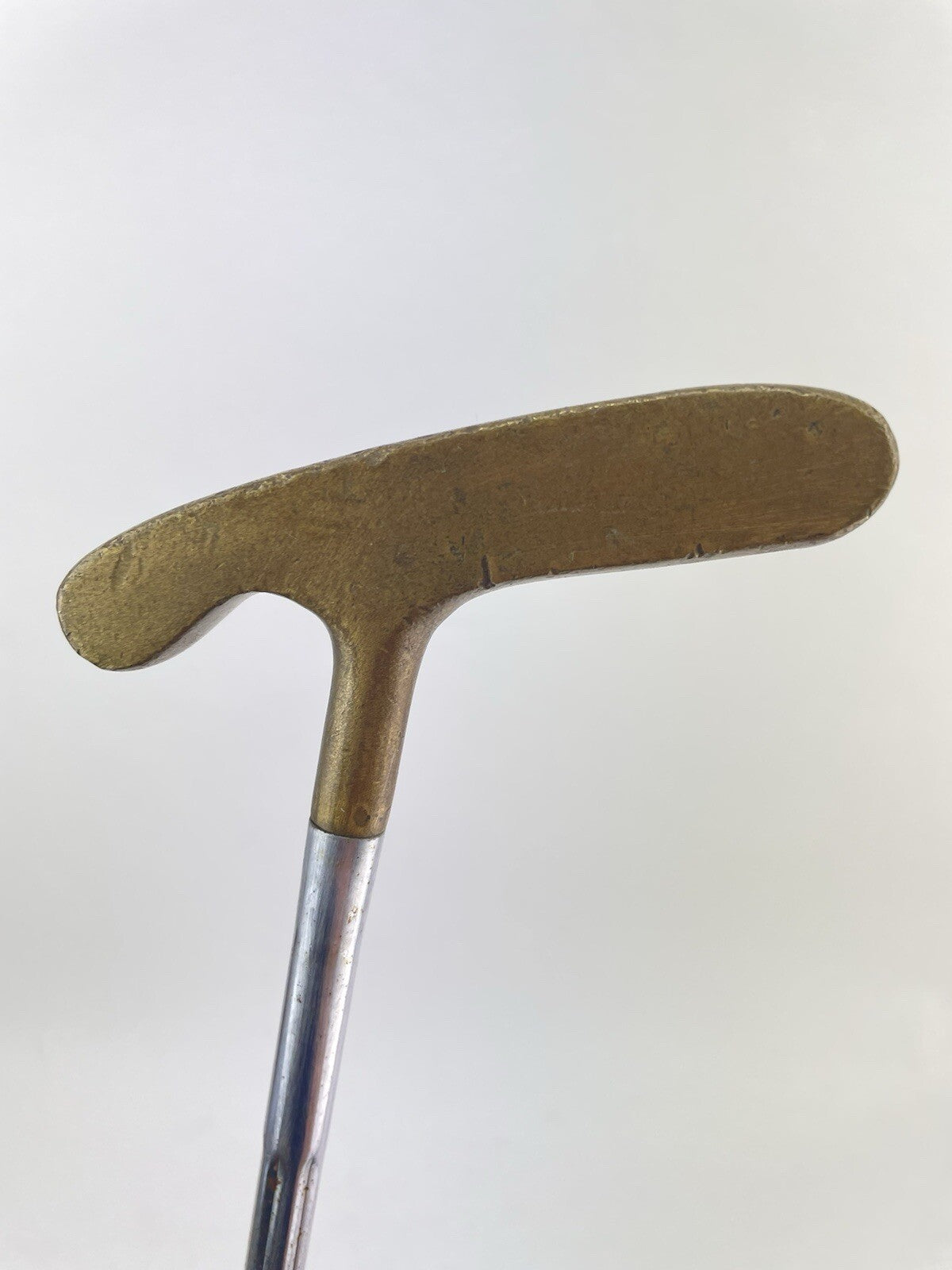 Golden Goose Brass Putter Blade John Letters 35" /Right Handed /New Grip /176869