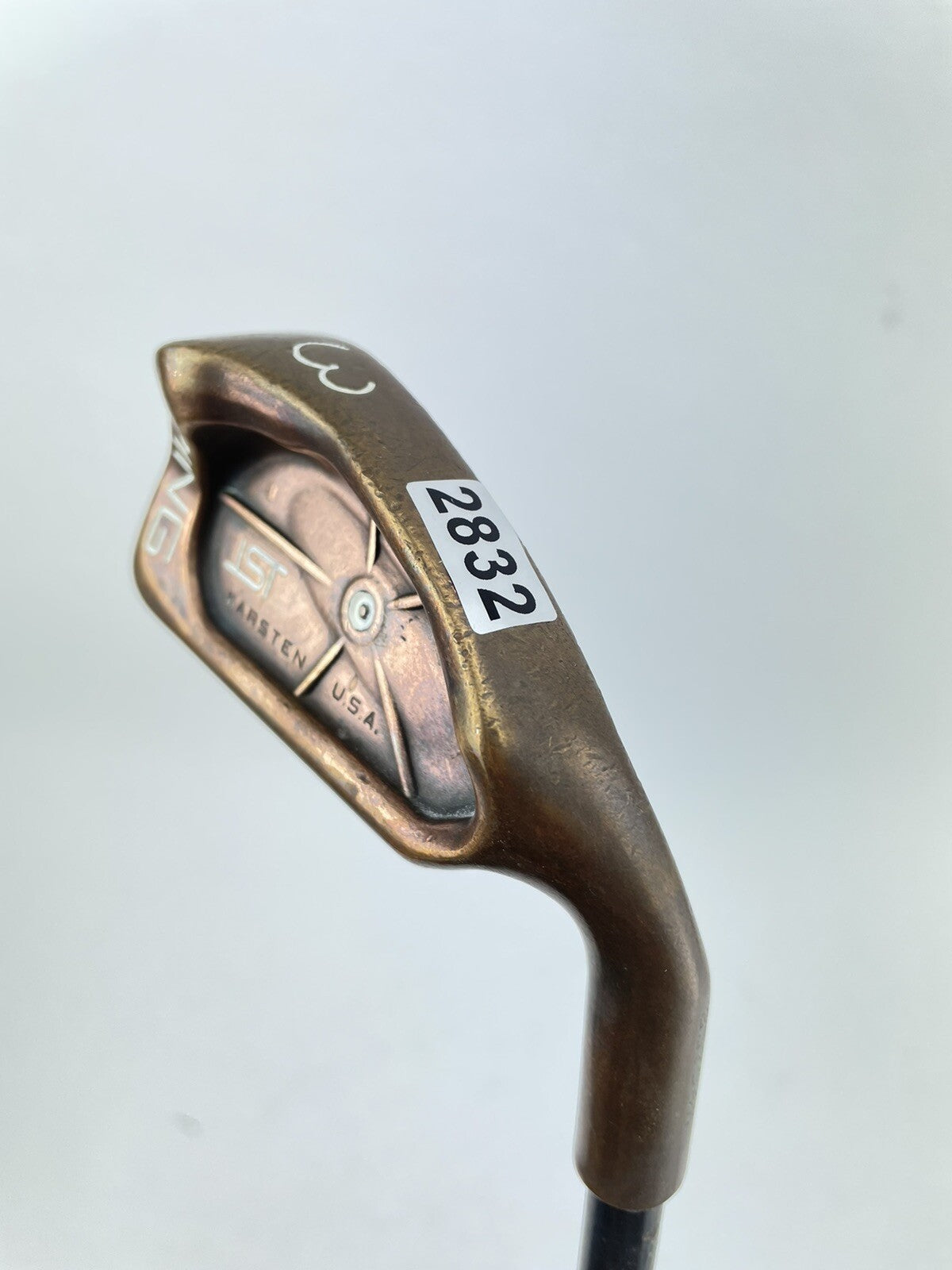 Ping ISI 3 Iron Becu White Dot X Flex Graphite +1/2" /Right Hand /New Grip /283217