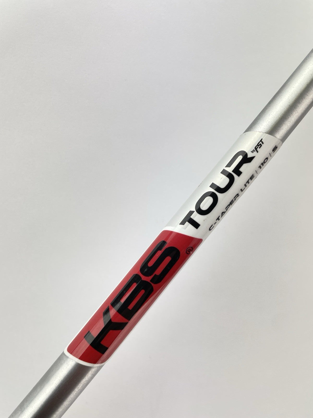 KBS Tour C-Taper Lite Iron Shaft 110 Stiff Flex Steel 35.5 /0.355 Tapered /279213