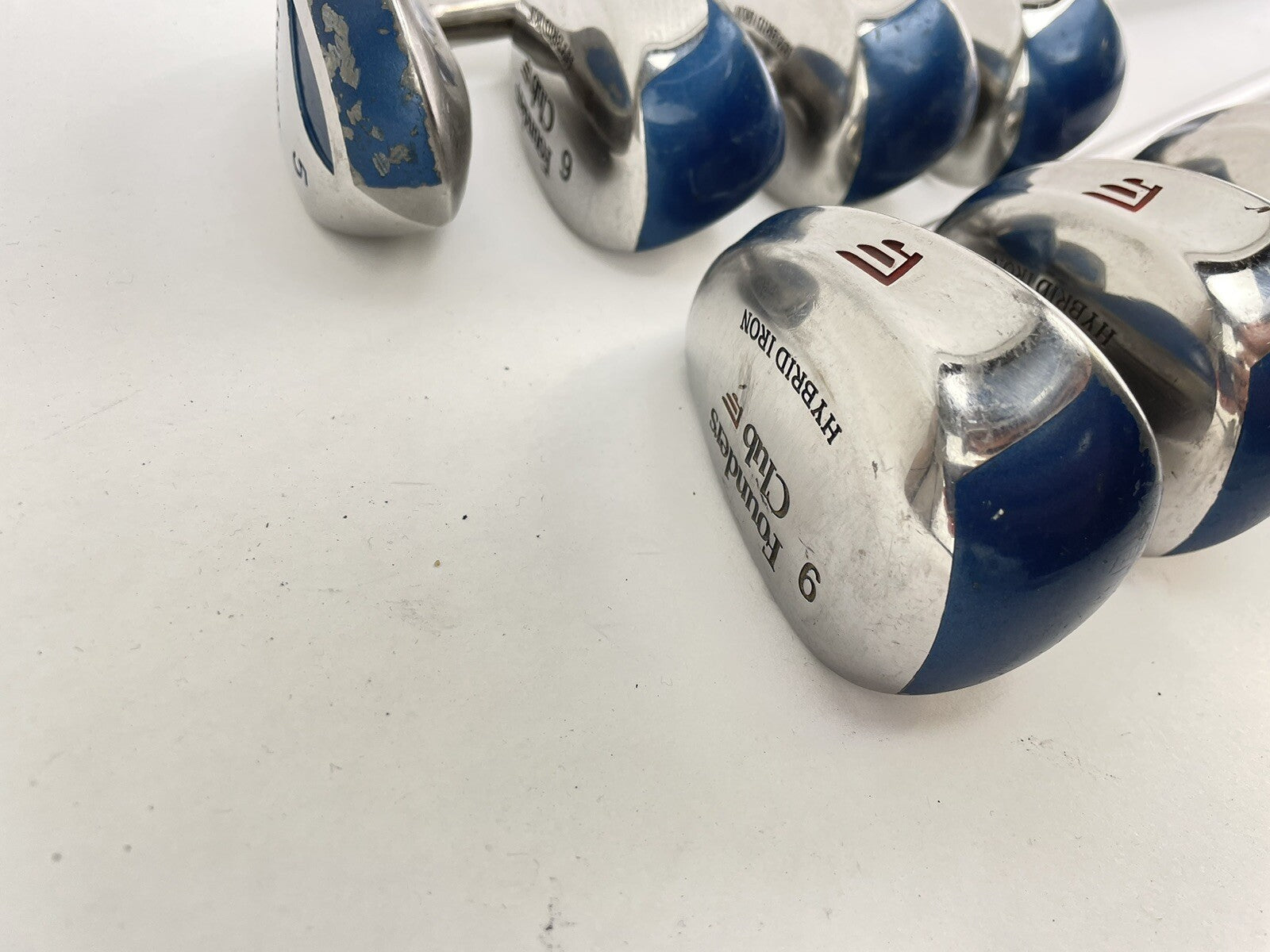 Founders Clubs Ladies Hybrid Irons 5-SW Ladies Flex Graphite /New Grips /164962
