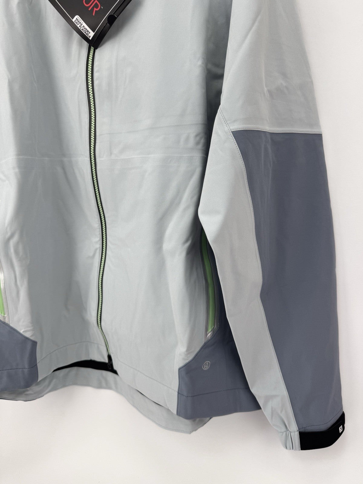 FootJoy Hydro Tour Golf Jacket Mens XL Niagara Flint Lightweight/337744