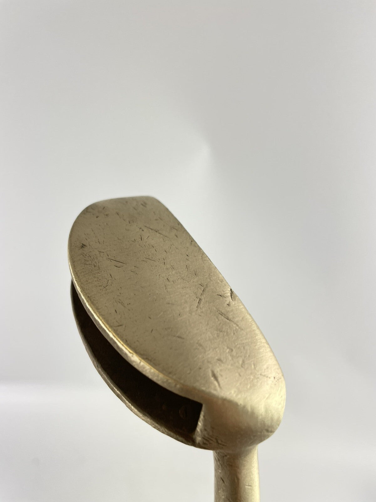 Dunlop Golden Arrow Putter 35” Heel Shafted Brass /Right Handed /New Grip /61441
