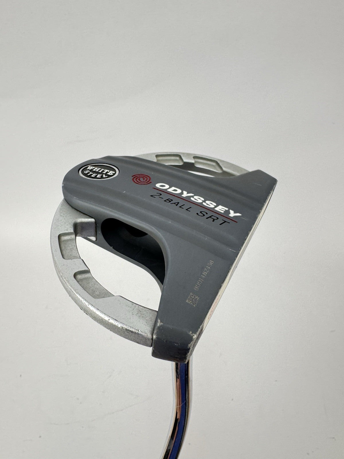 Odyssey White Steel 2 Ball Putter SRT 34” Mallet /Right Handed /352400