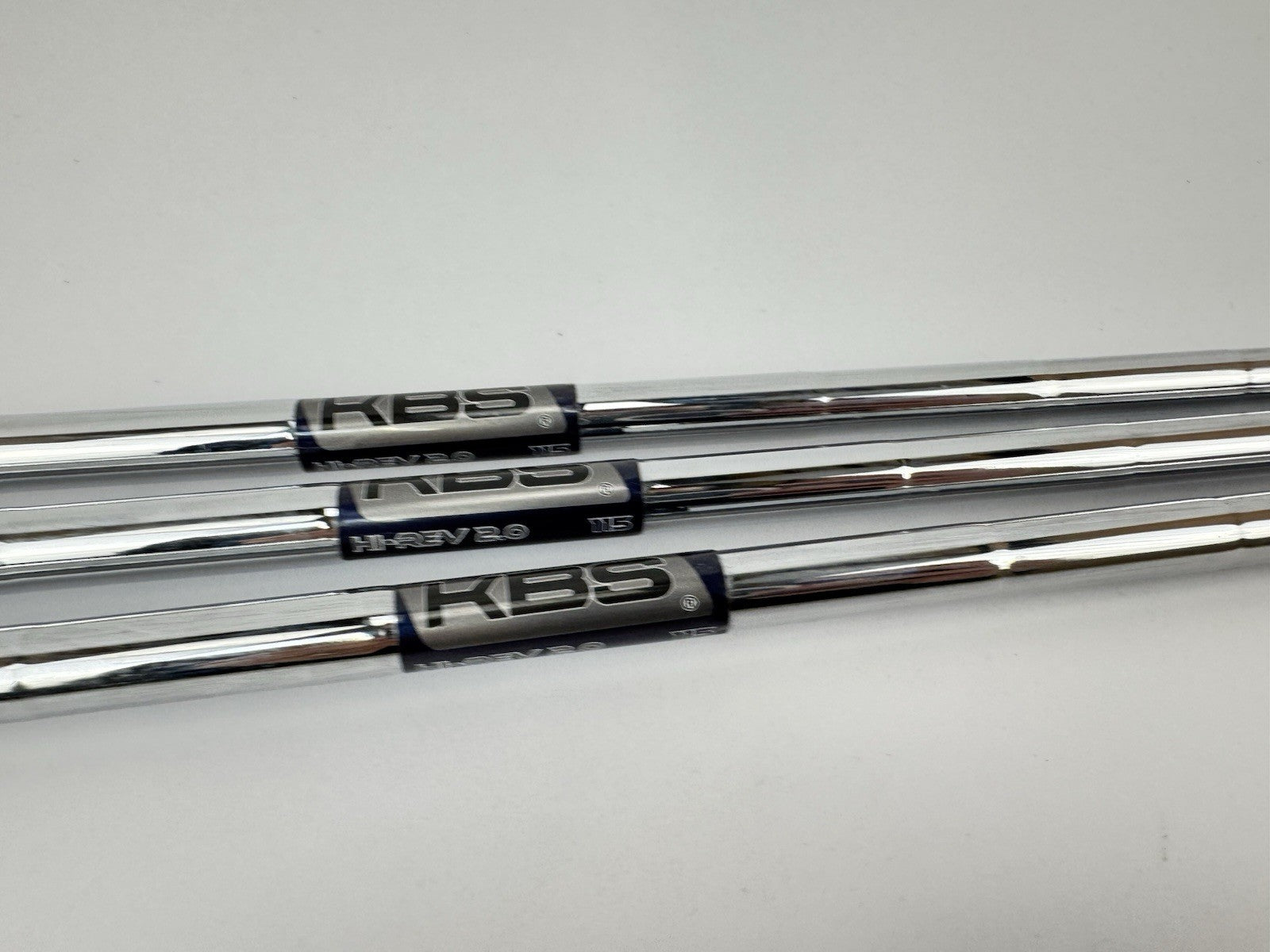KBS Hi-Rev 2.0 Wedge Shaft Set (3) 115 Wedge Flex Steel 0.355 Tapered /328973