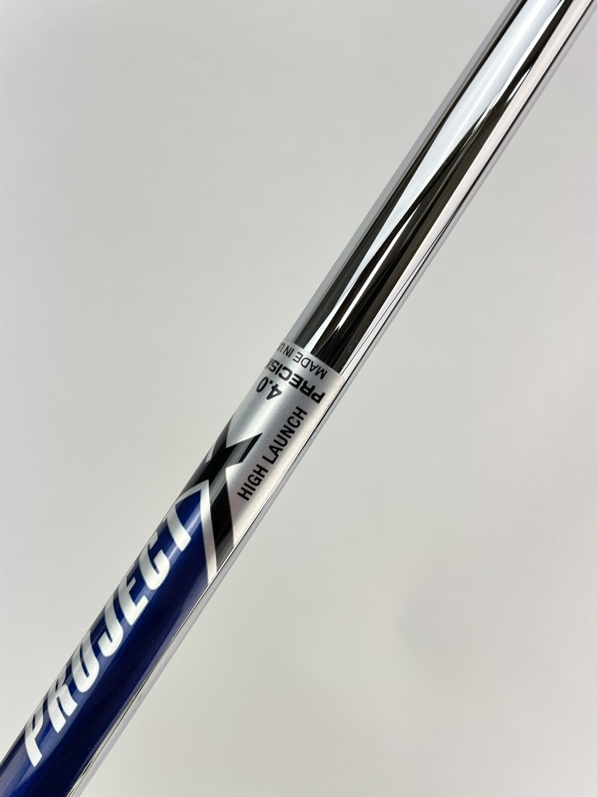 Project X 4.0 Iron Shaft Soft Flex Steel High Launch 40.75” /0.370 /New /163855