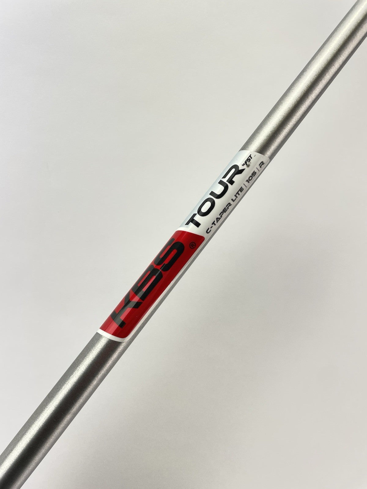 KBS C-Taper Lite Iron Shaft 105 Regular Flex Steel 36” /0.370 Parallel /287450