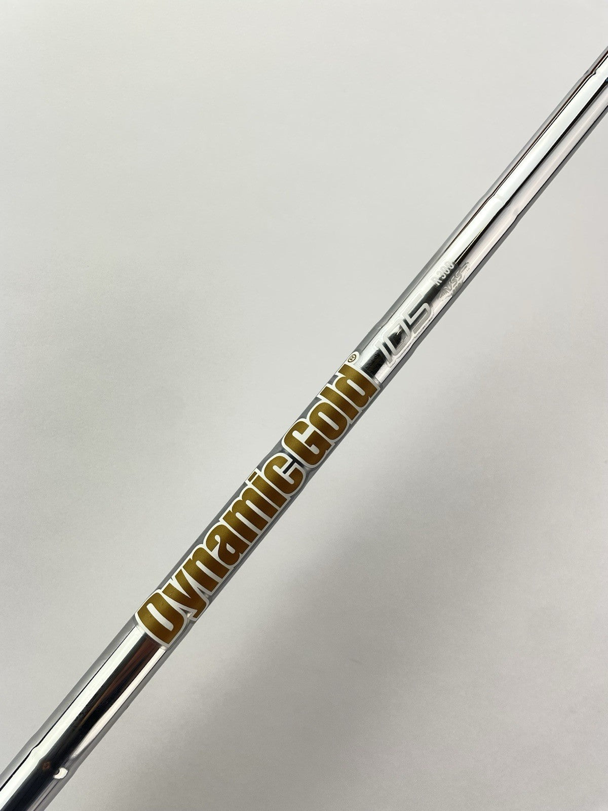 Dynamic Gold 105 Iron Shaft Vss Pro Regular Flex Steel 35.75” /0.355 Taper/295950