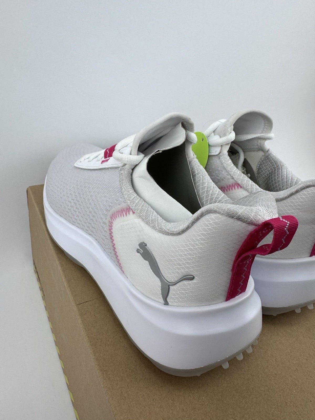 Puma Fusion Crush Sport Women's Trainers Size UK 7 White Rose Breathable/321166