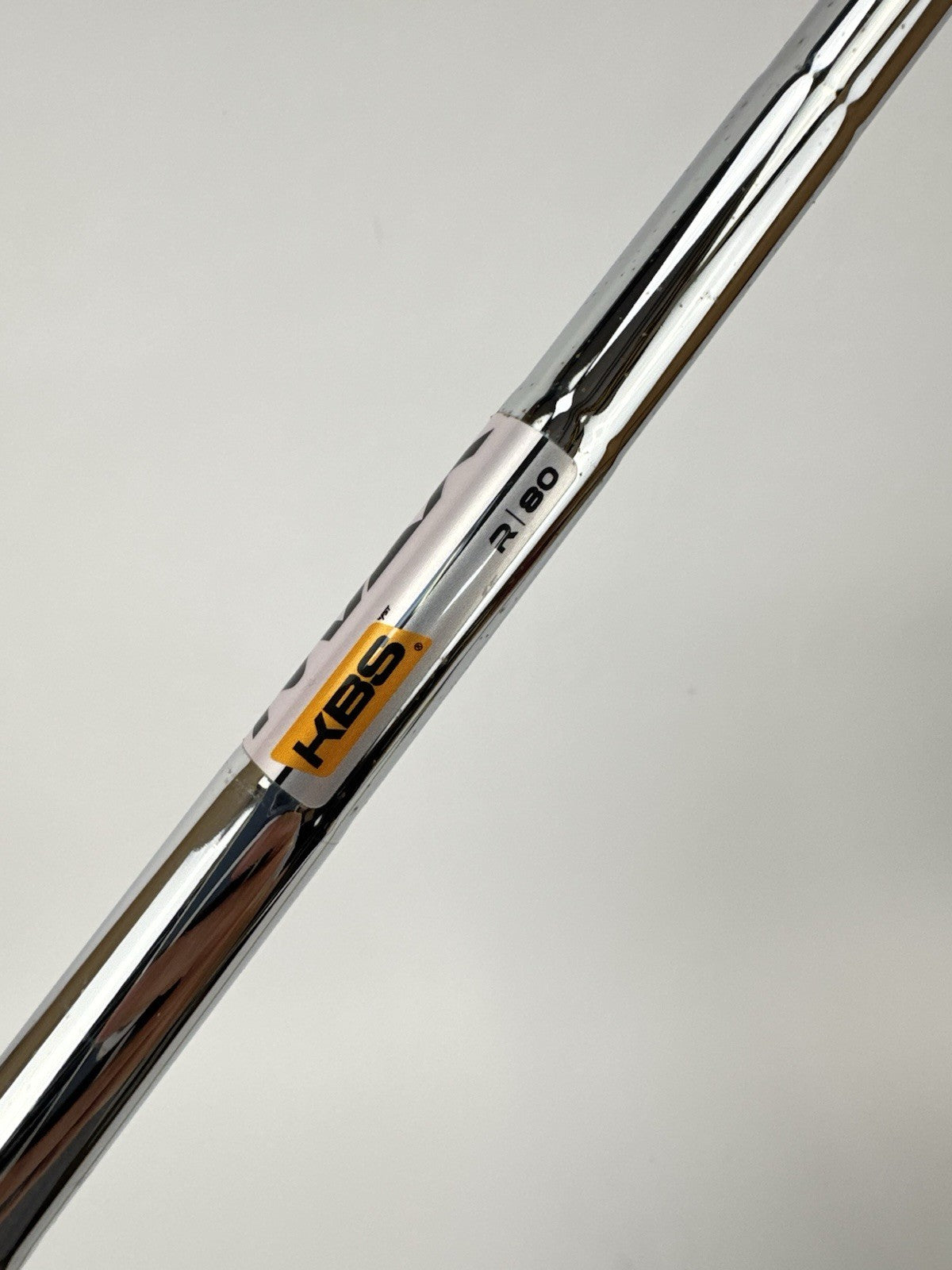 KBS Max 80 Iron Shaft Regular Flex Steel 35” /0.370 Parallel /355853