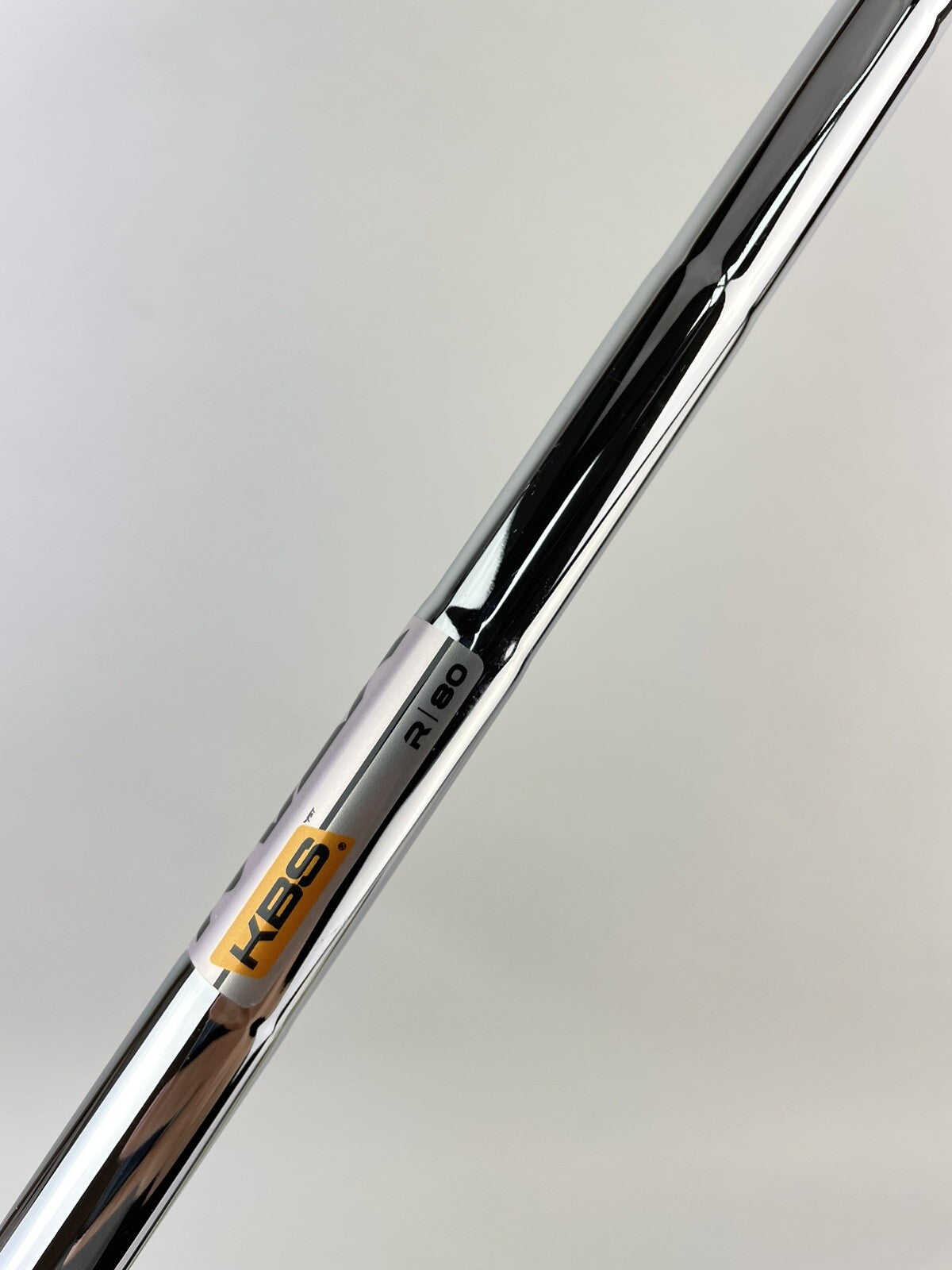 KBS Max 80 Iron Shaft Regular Flex Steel 35.5" /0.370 Parallel Tip /182286