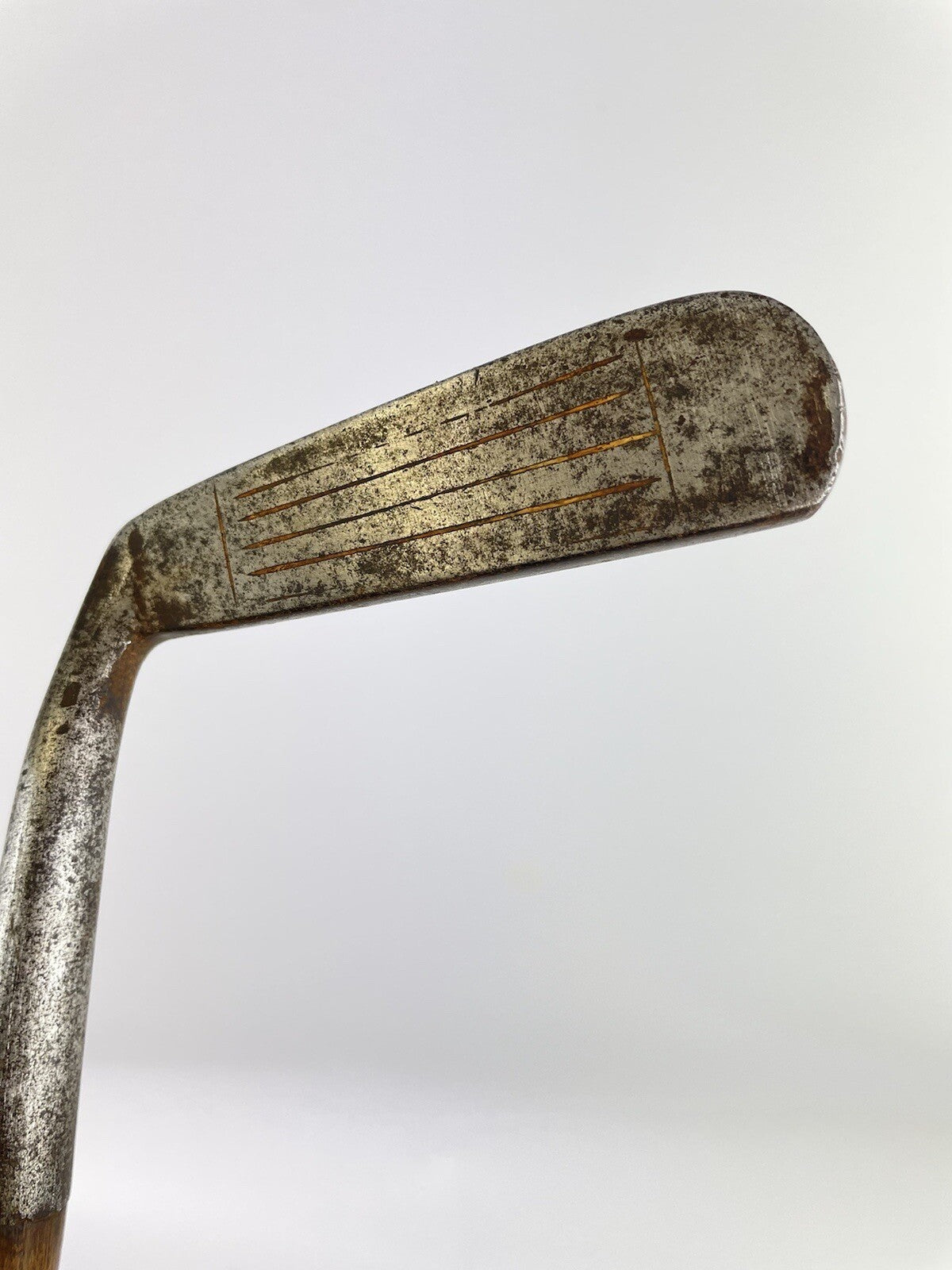 Hickory Golf Blade Putter 34.5" Heel Shafted/ Right Handed/ New Grip/ 21145