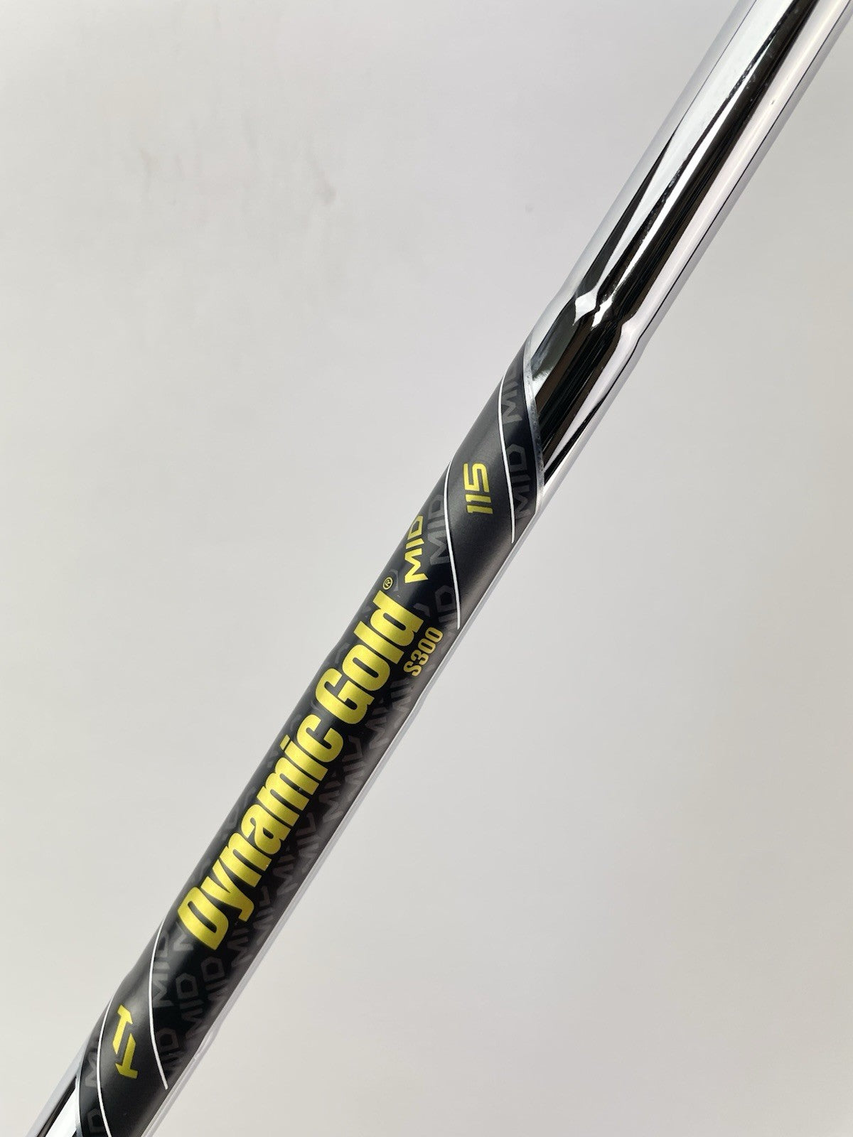 Dynamic Gold Mid Iron Shaft 115 Stiff Flex Steel 36.25 /0.355 Tapered /257857