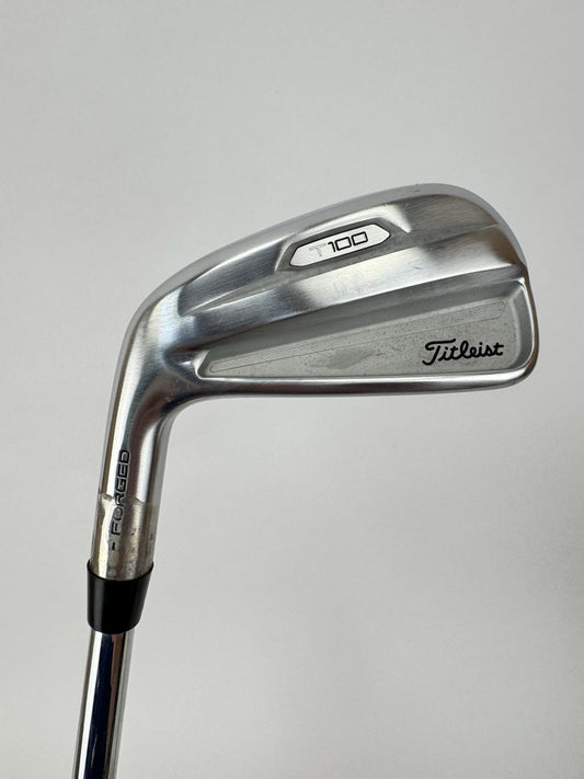 Titleist T100 6 Iron Left Handed Modus3 Tour 105 Stiff Steel /New Grip /353250